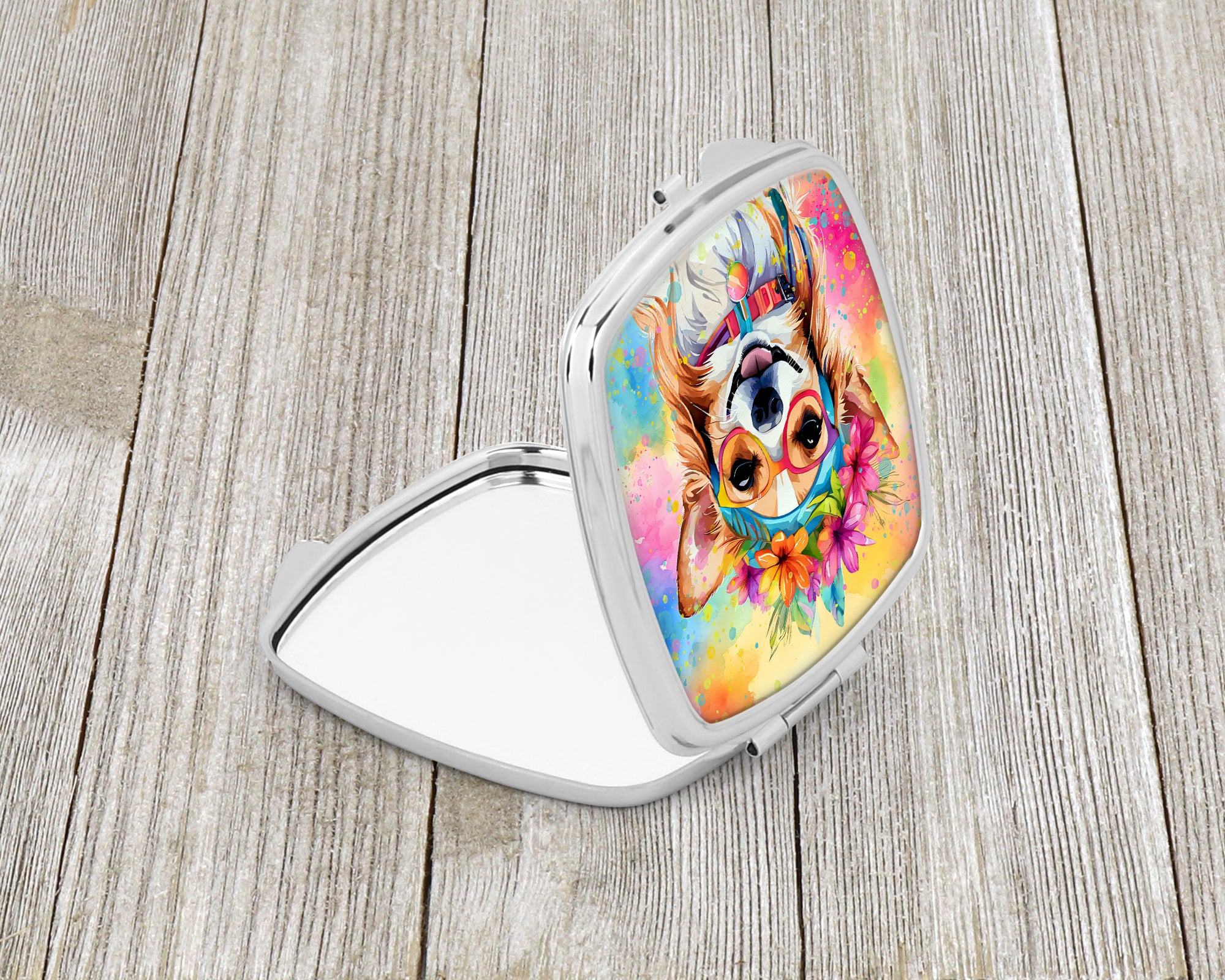 Buy this Chihuahua Hippie Dawg Compact Mirror