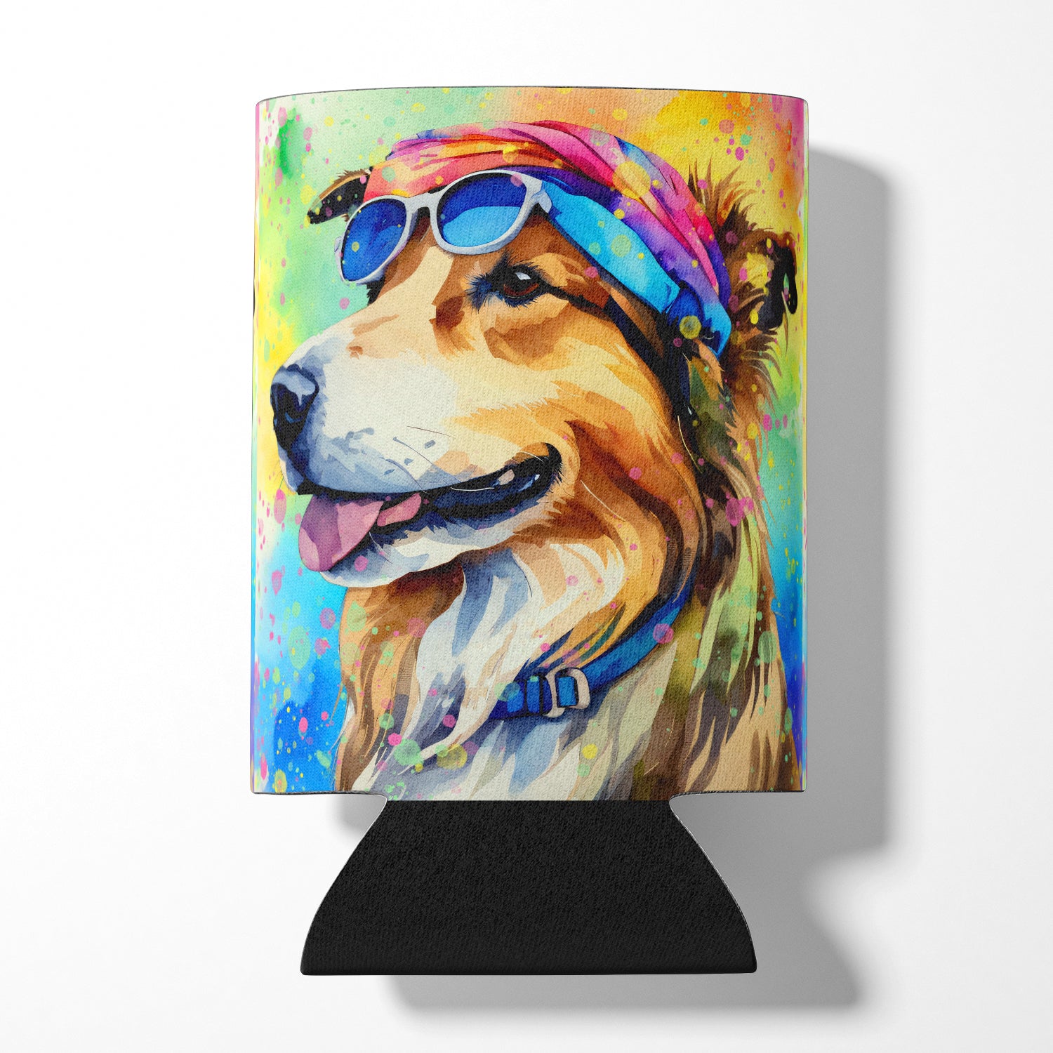 Buy this Collie Hippie Dawg Can or Bottle Hugger