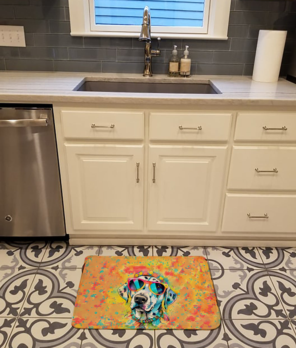 Buy this Dalmatian Hippie Dawg Memory Foam Kitchen Mat