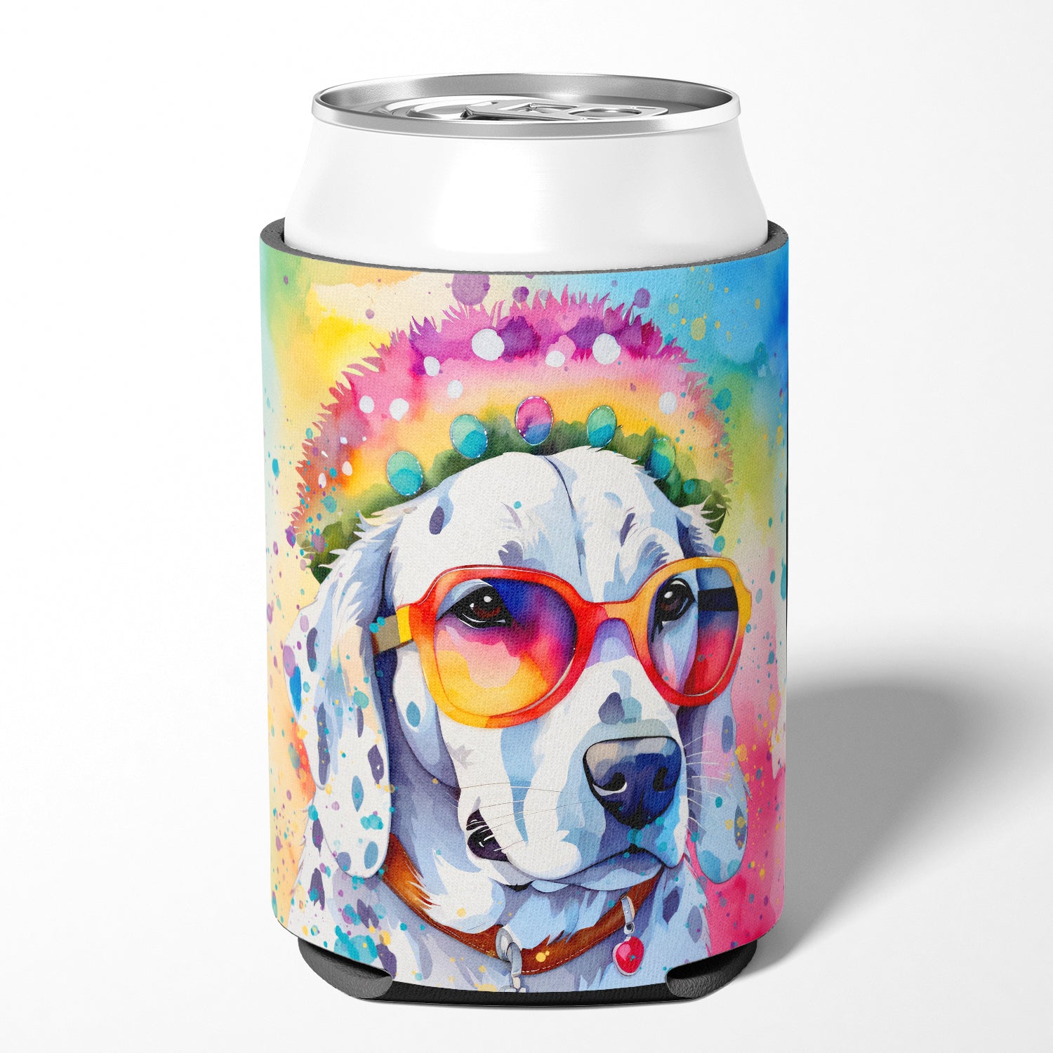 Buy this Dalmatian Hippie Dawg Can or Bottle Hugger