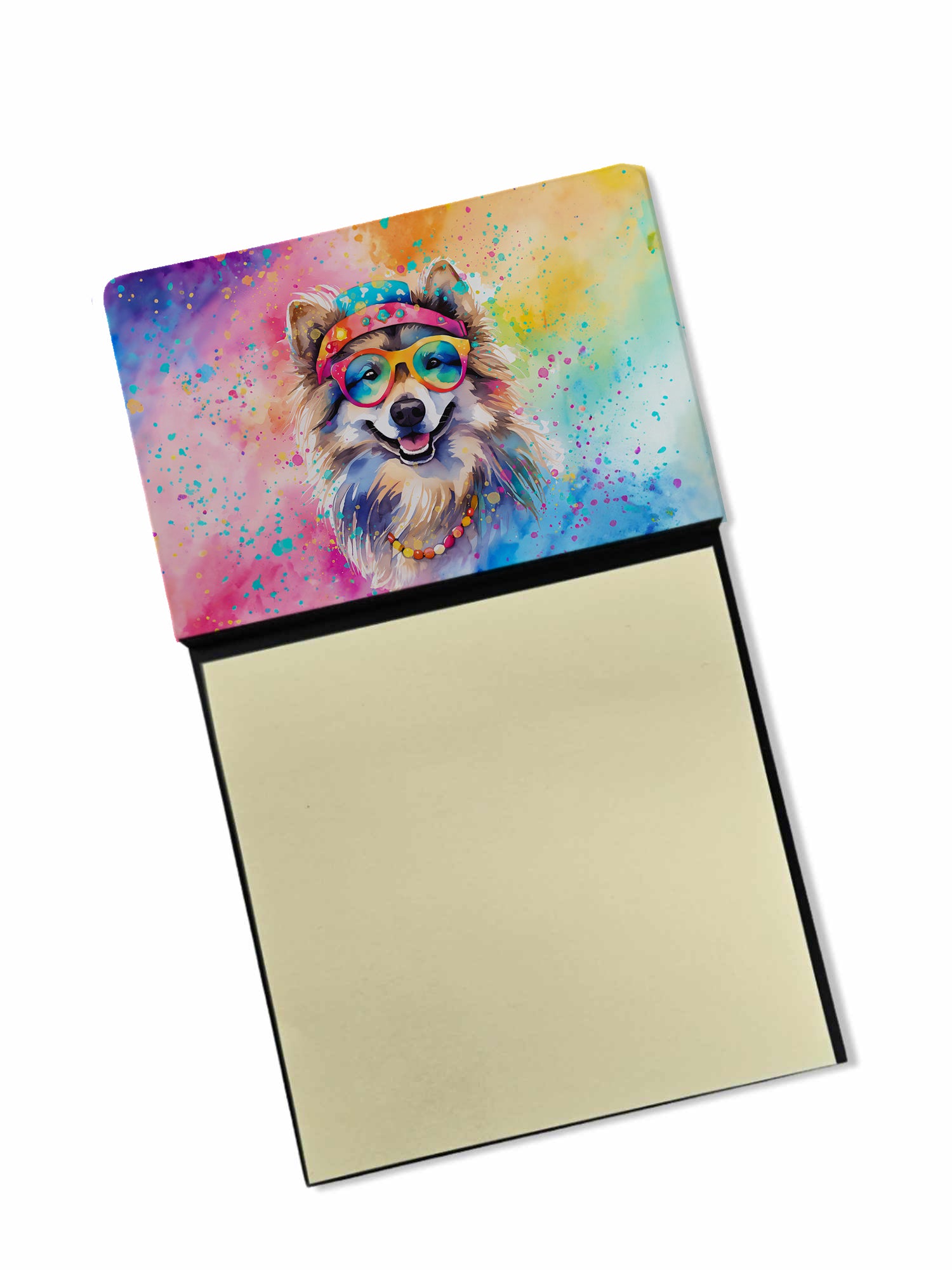 Buy this Keeshond Hippie Dawg Sticky Note Holder