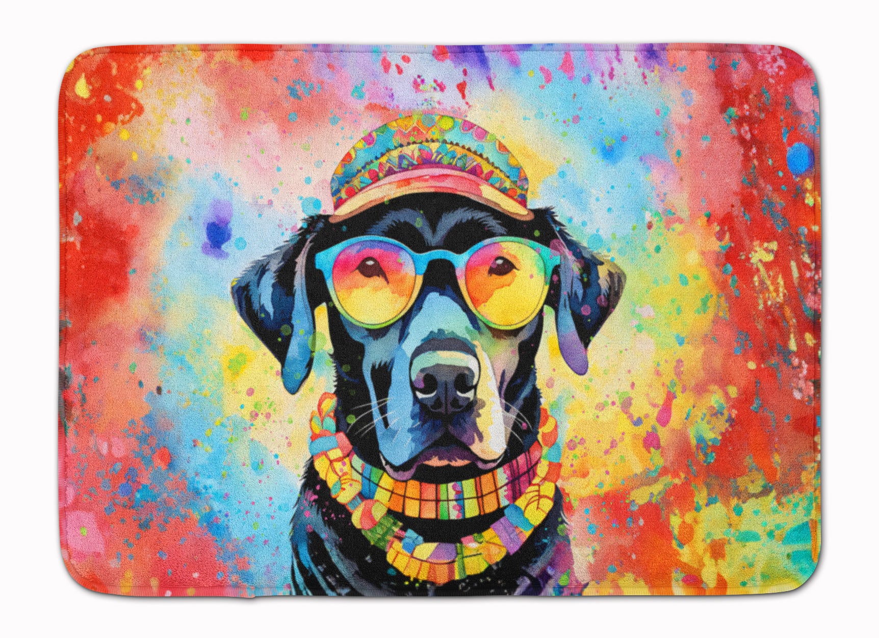 Buy this Black Labrador Hippie Dawg Memory Foam Kitchen Mat