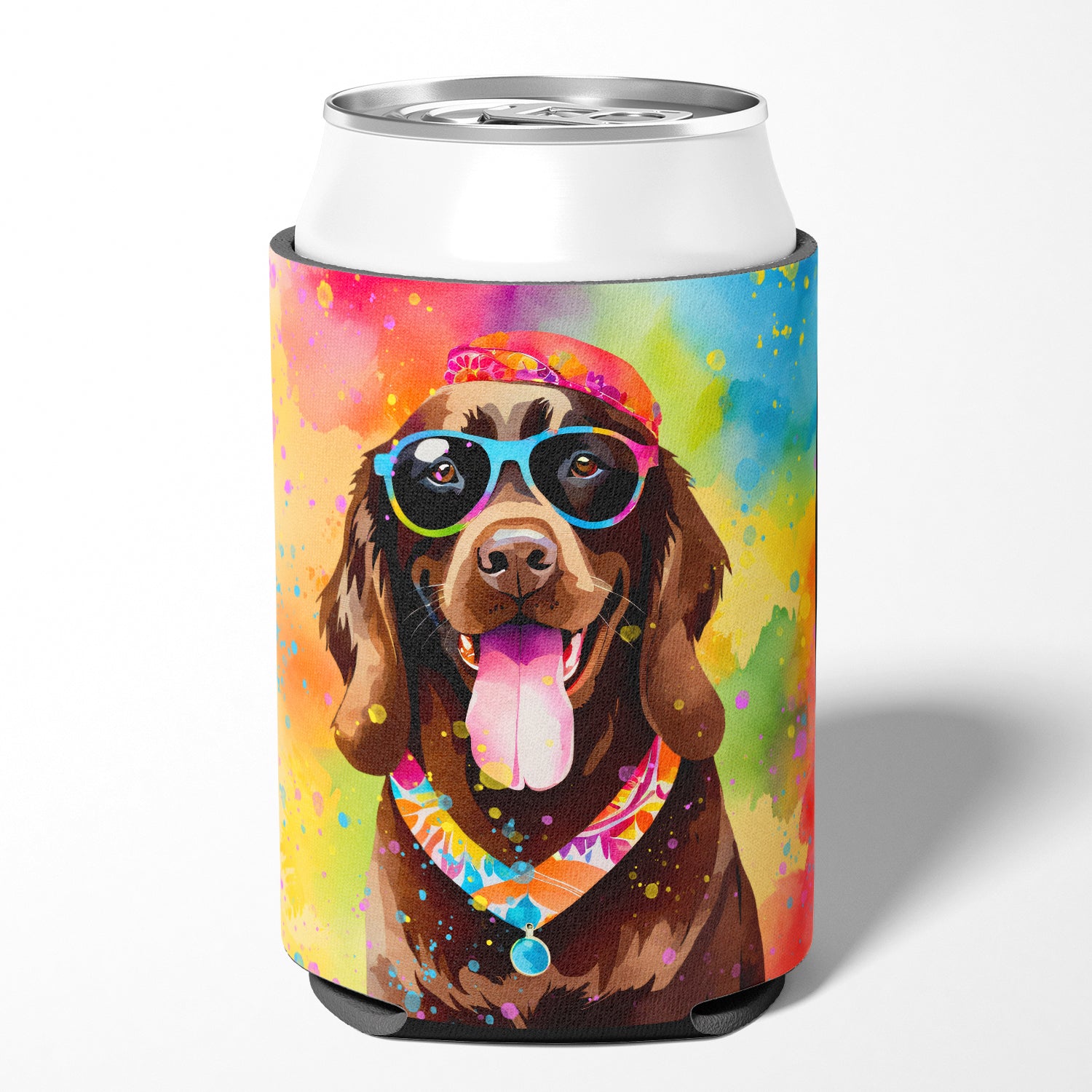 Buy this Chocolate Labrador Hippie Dawg Can or Bottle Hugger