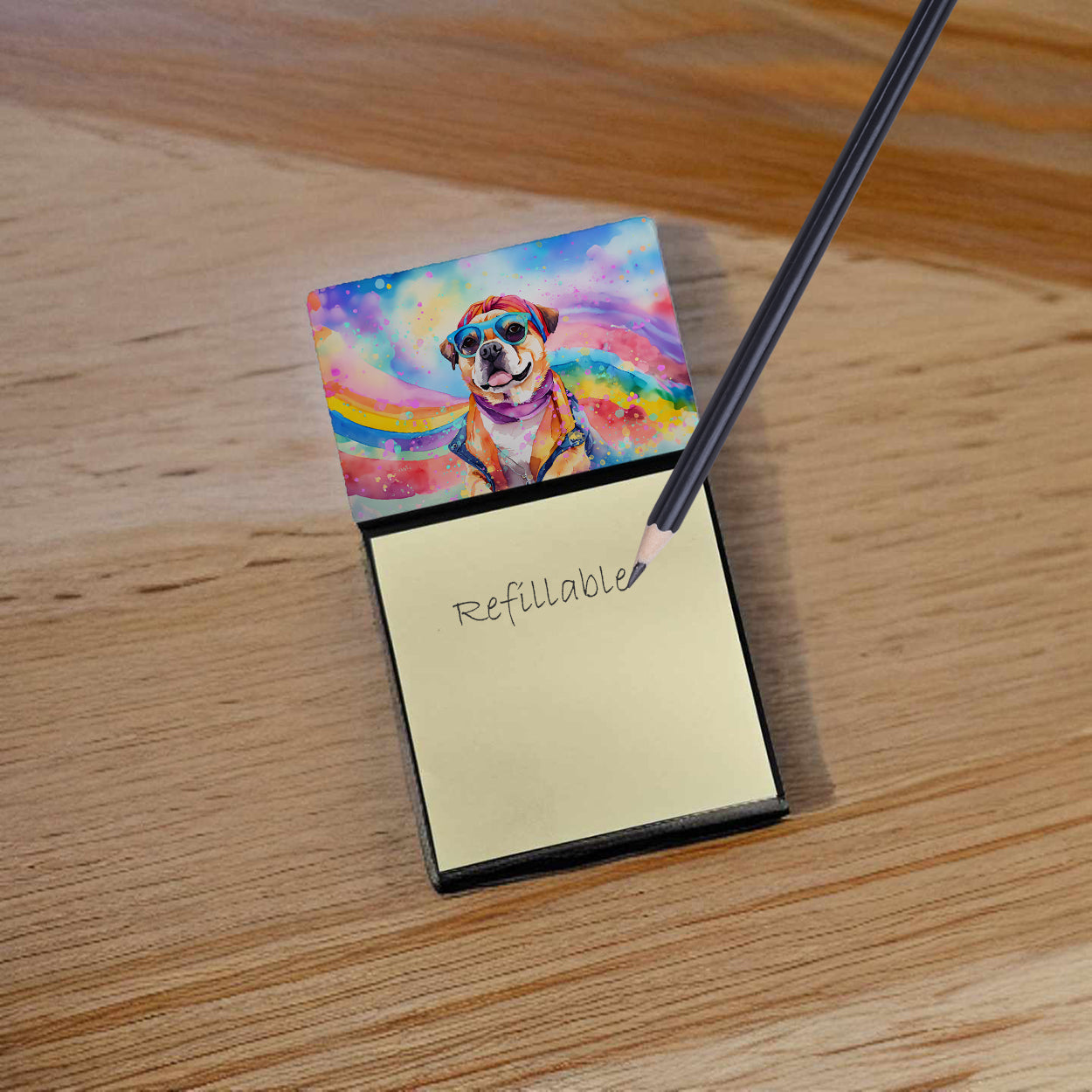 Buy this Pug Hippie Dawg Sticky Note Holder