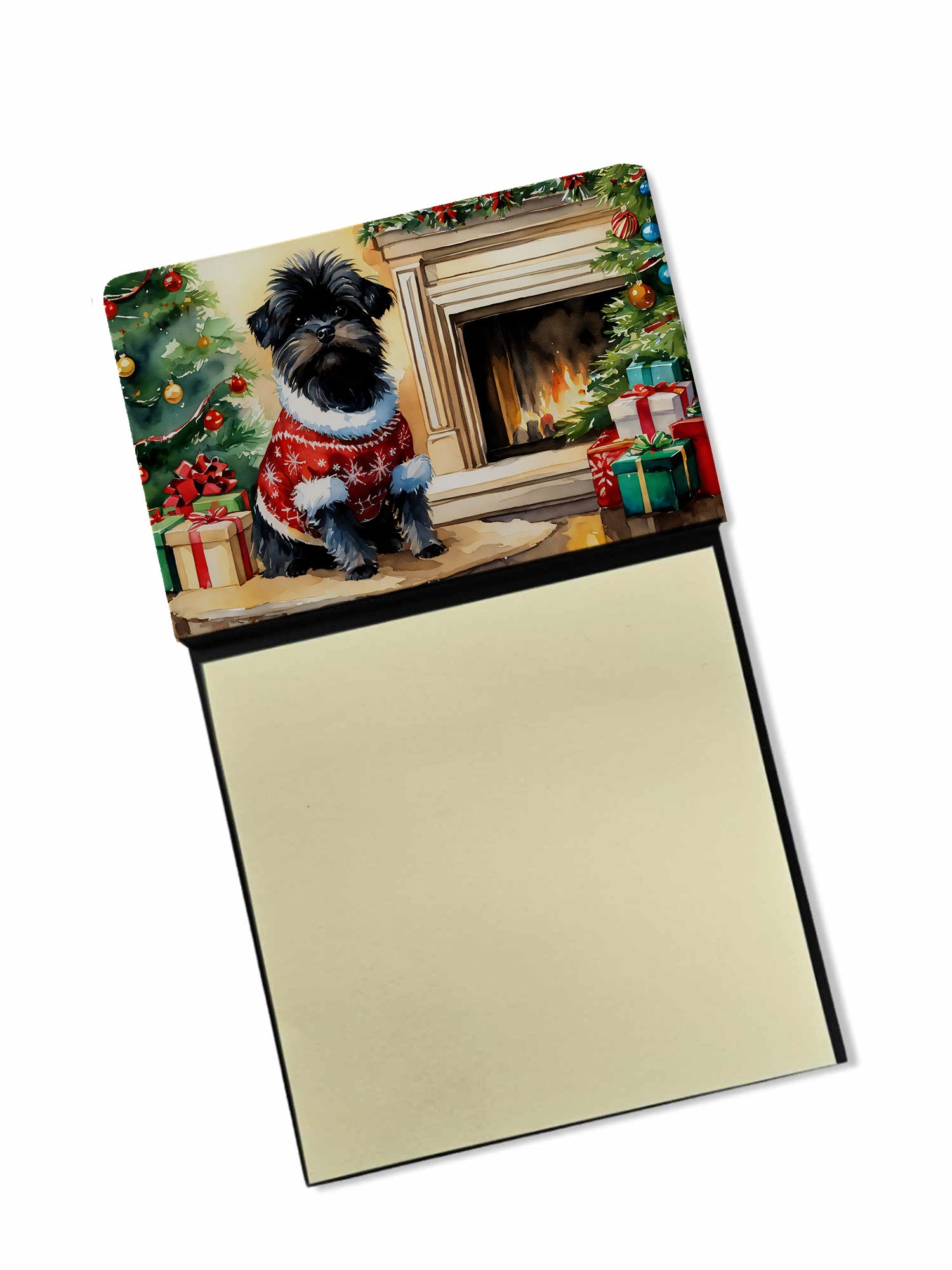 Buy this Affenpinscher Cozy Christmas Sticky Note Holder