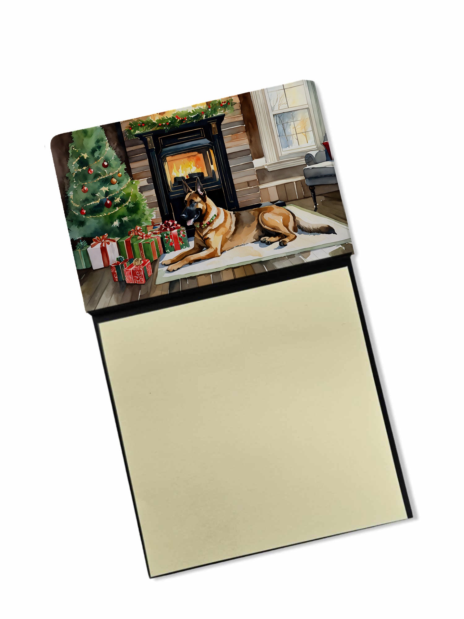 Buy this Belgian Malinois Cozy Christmas Sticky Note Holder