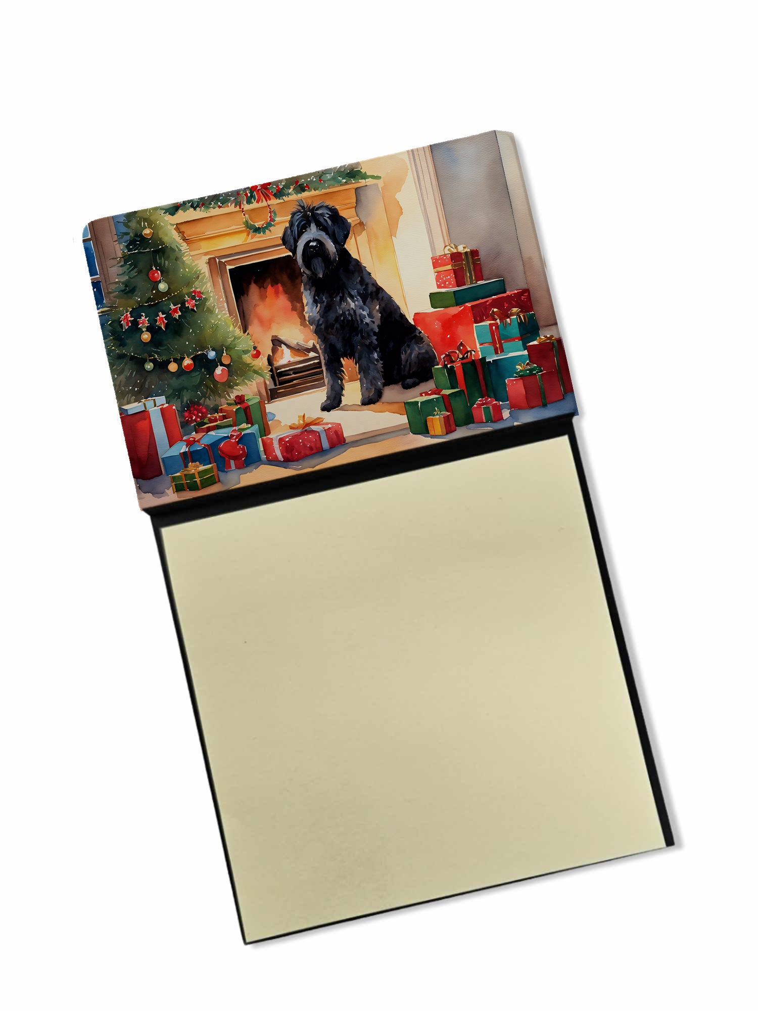Buy this Bouvier des Flandres Cozy Christmas Sticky Note Holder