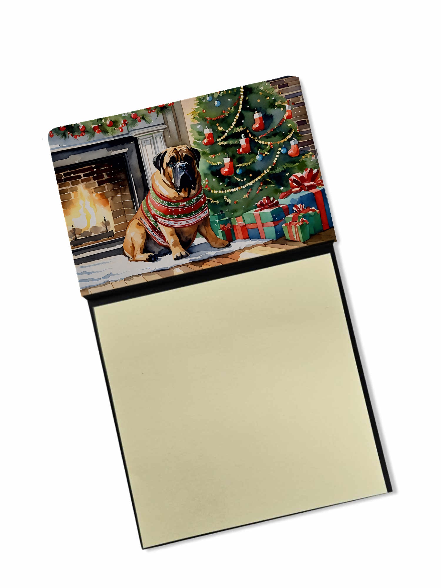 Buy this Bullmastiff Cozy Christmas Sticky Note Holder
