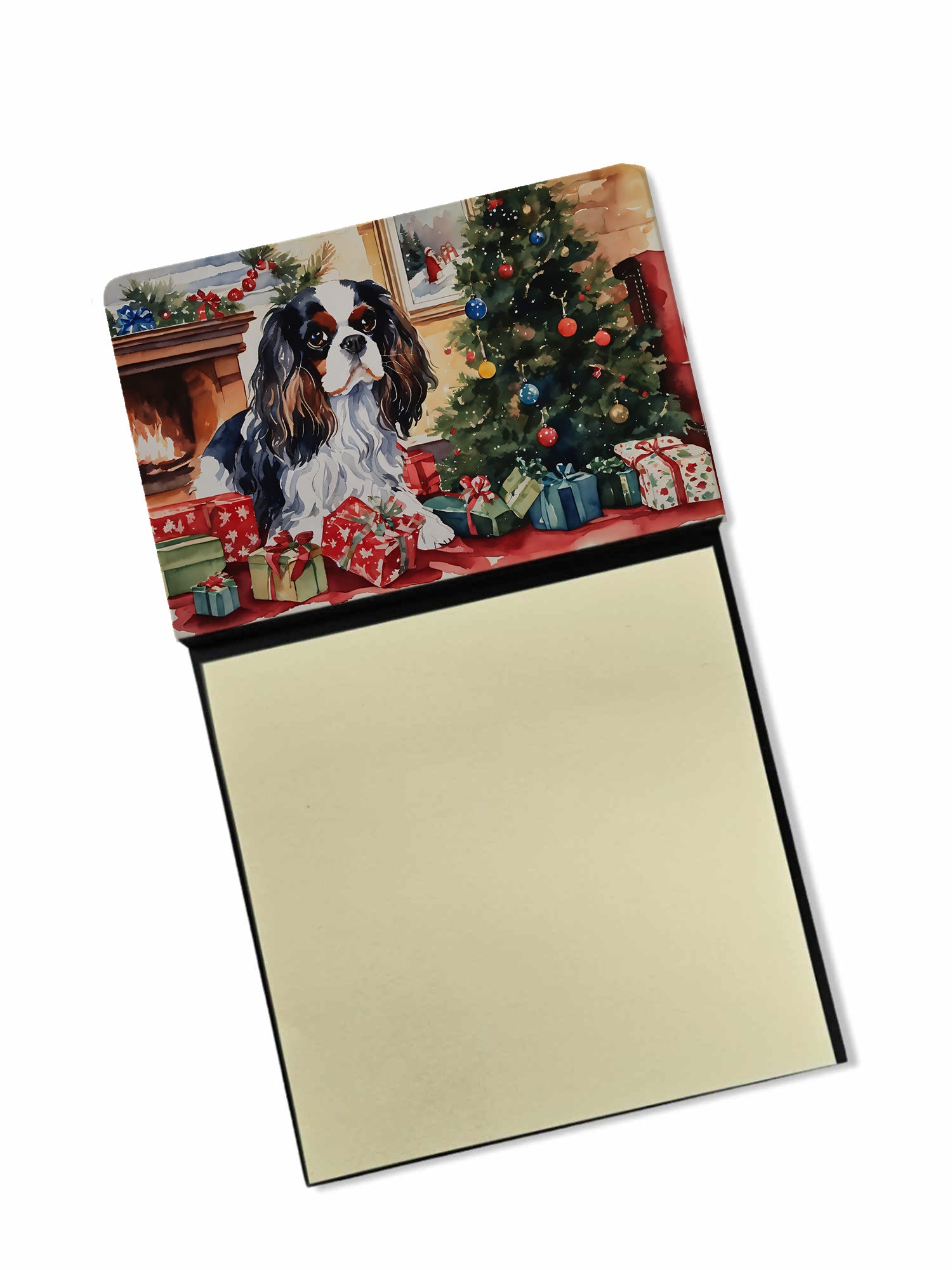 Buy this Cavalier Spaniel Cozy Christmas Sticky Note Holder