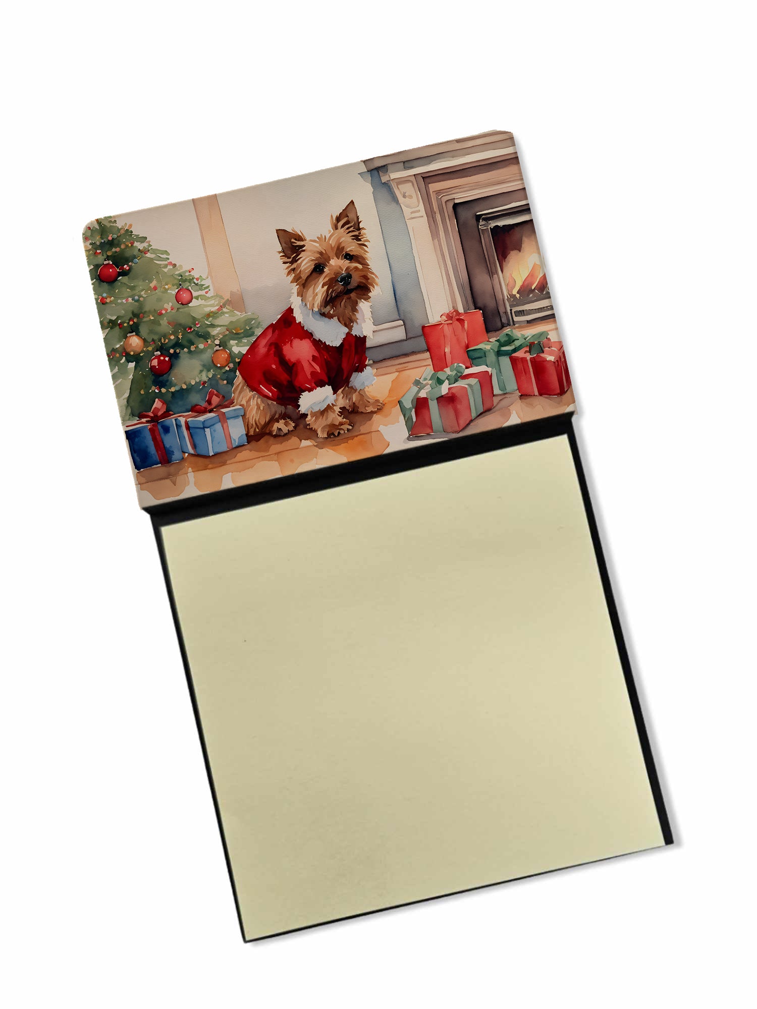 Buy this Norwich Terrier Cozy Christmas Sticky Note Holder