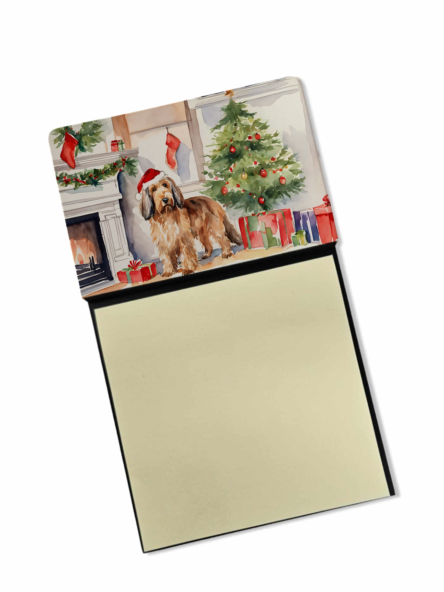 Buy this Otterhound Cozy Christmas Sticky Note Holder