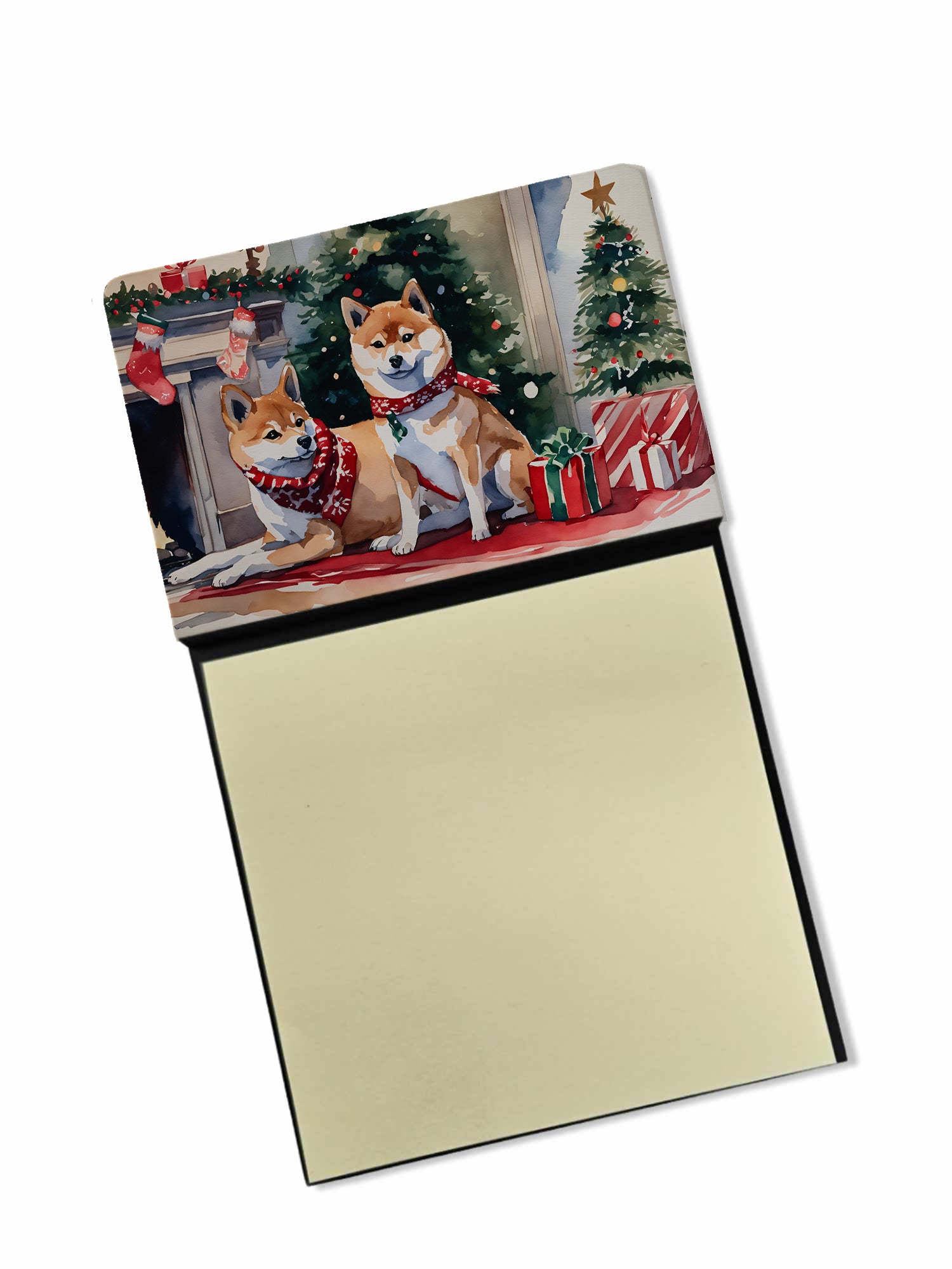 Buy this Shiba Inu Cozy Christmas Sticky Note Holder