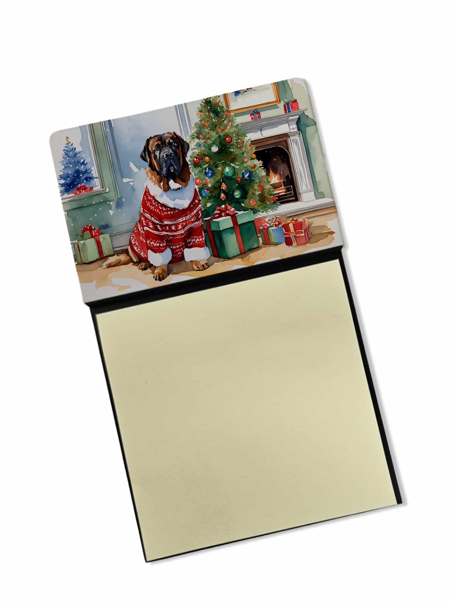 Buy this Tibetan Mastiff Cozy Christmas Sticky Note Holder