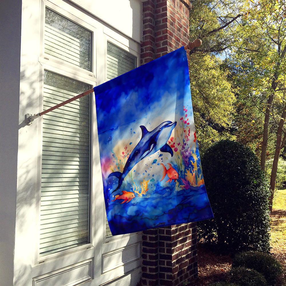Buy this Dolphin House Flag