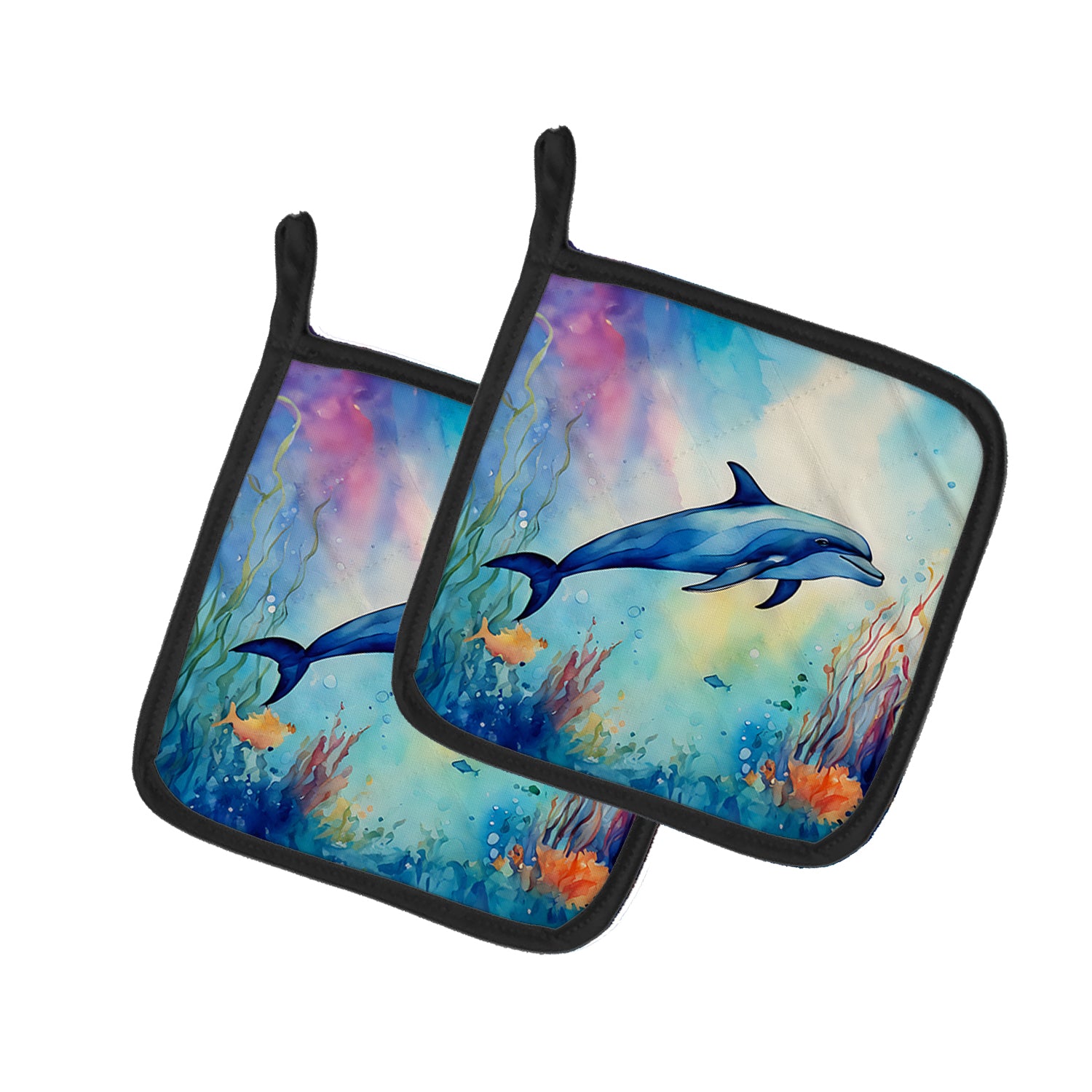 Buy this Dolphin Pair of Pot Holders