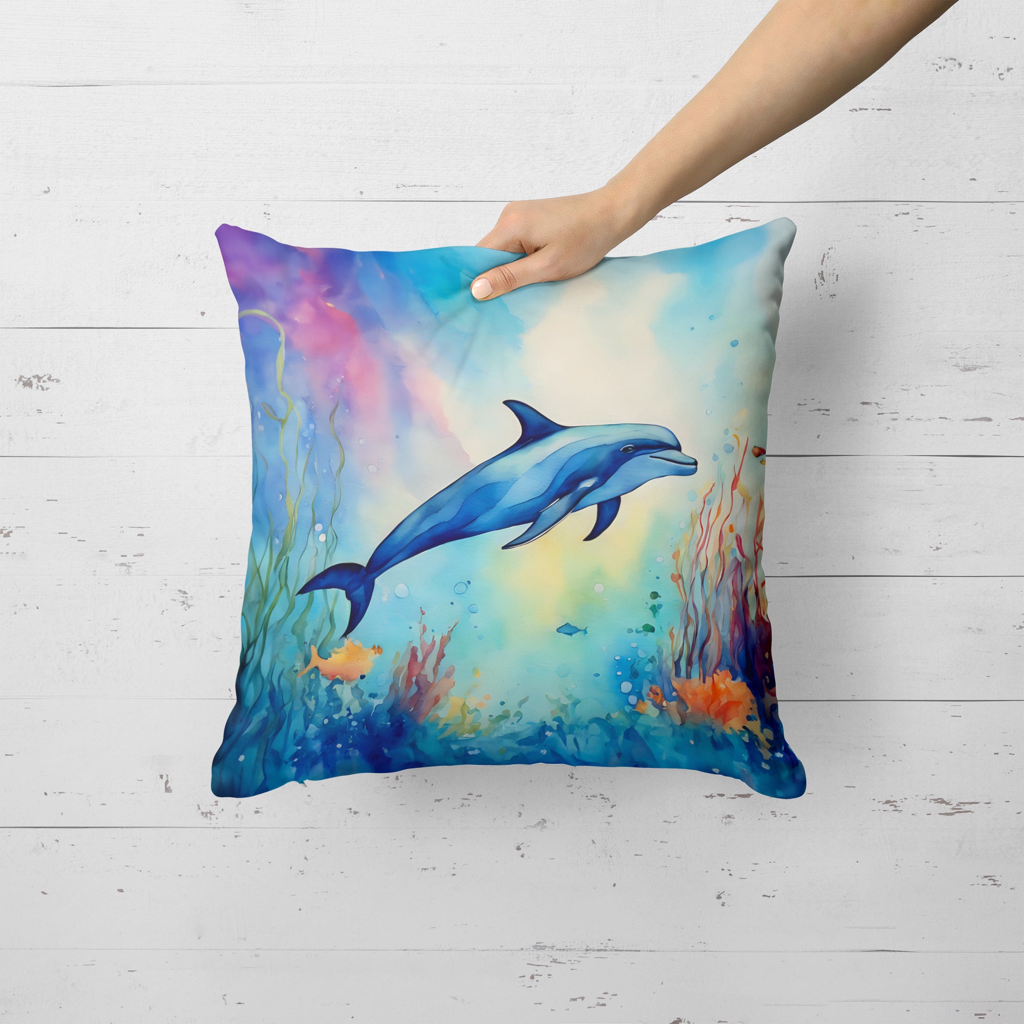 Buy this Dolphin Throw Pillow