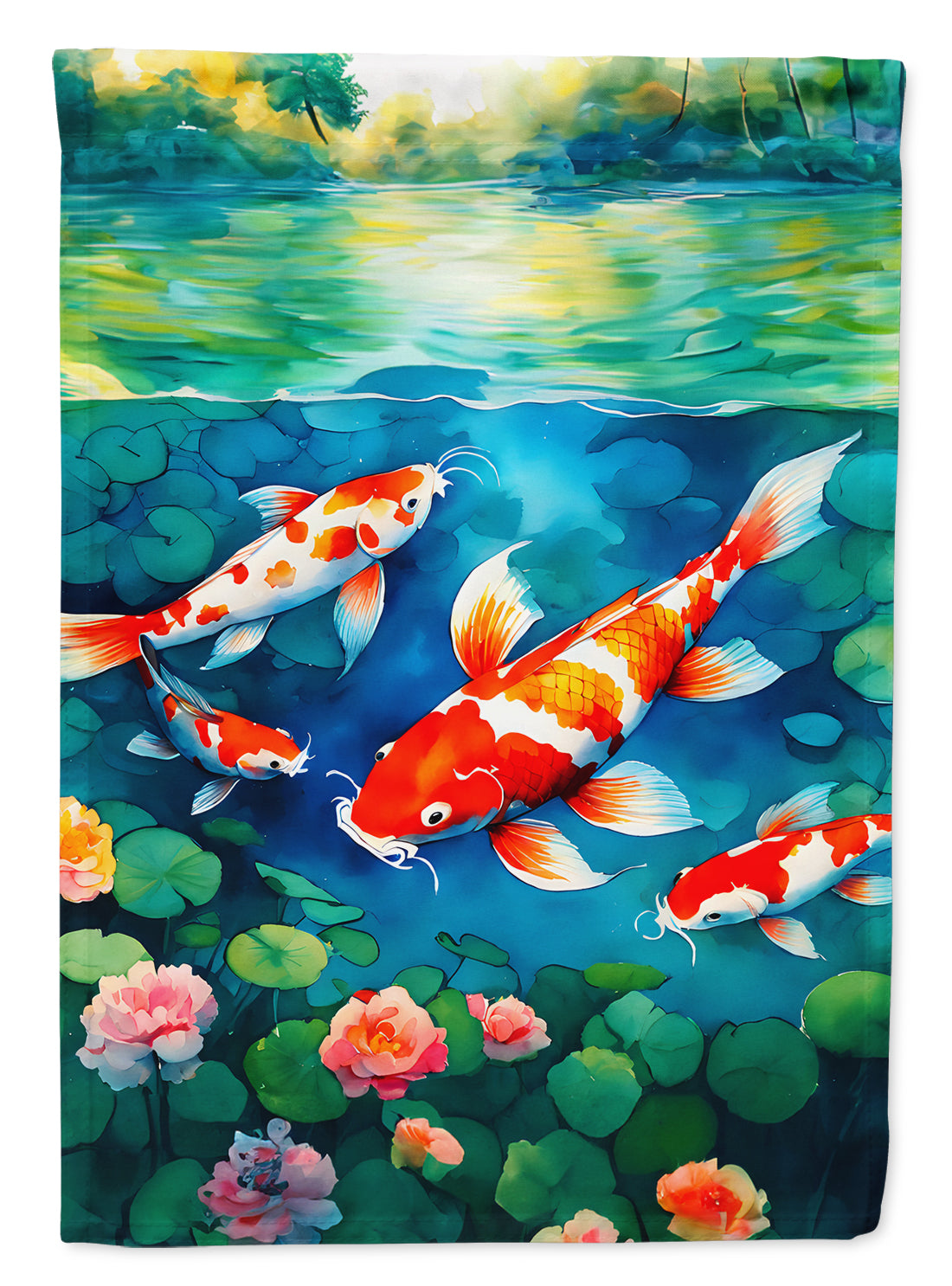 Buy this Koi Fish Garden Flag