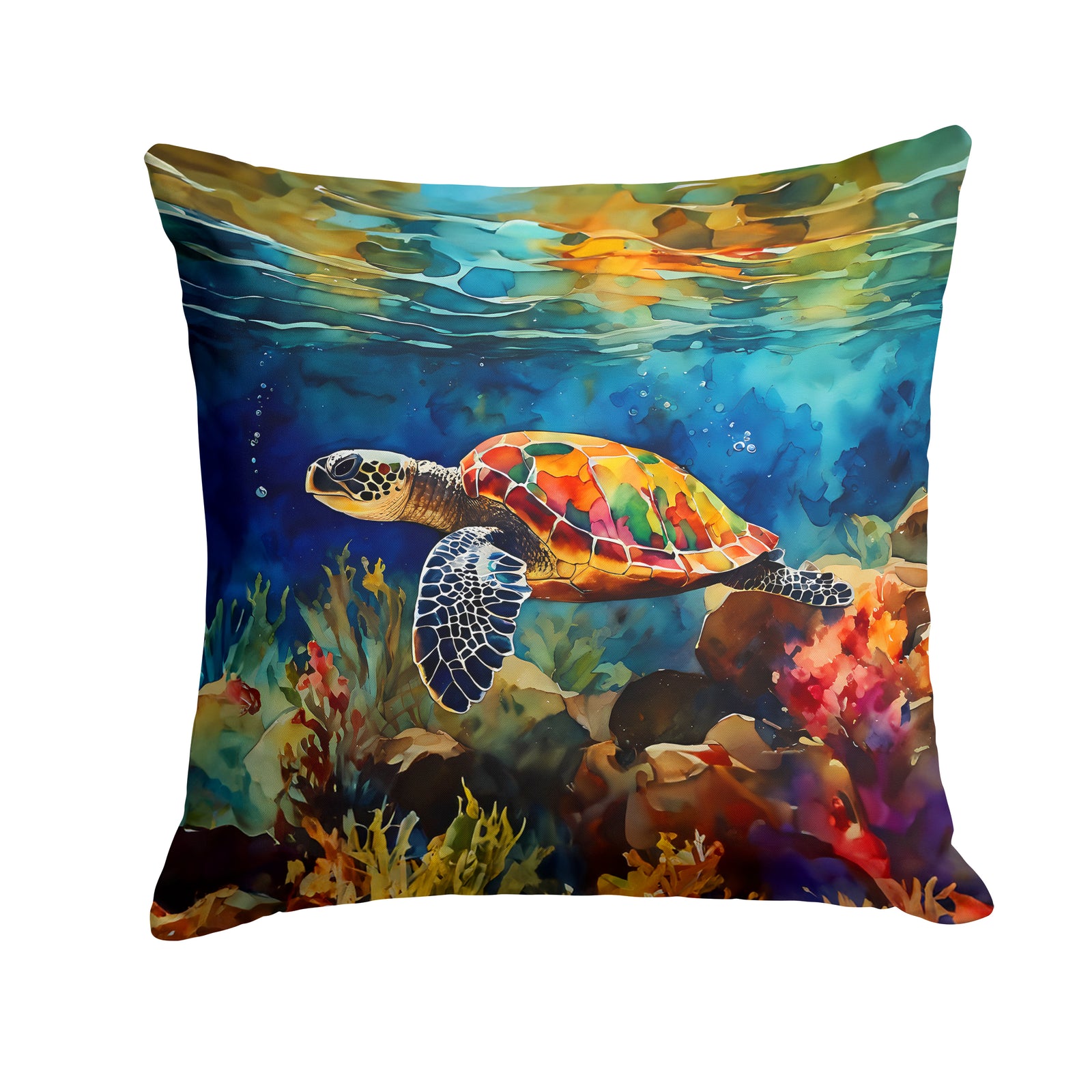 Buy this Loggerhead Sea Turtle Throw Pillow