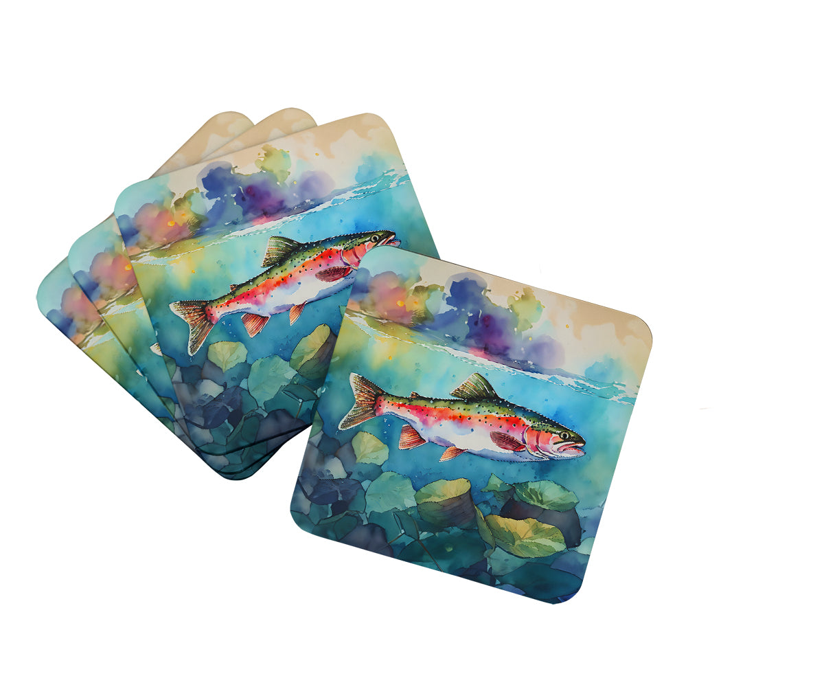 Buy this Rainbow Trout Foam Coasters