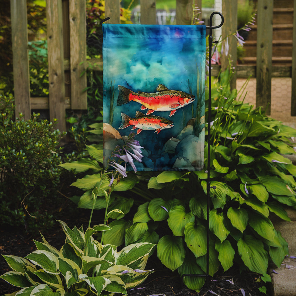 Buy this Trout Garden Flag