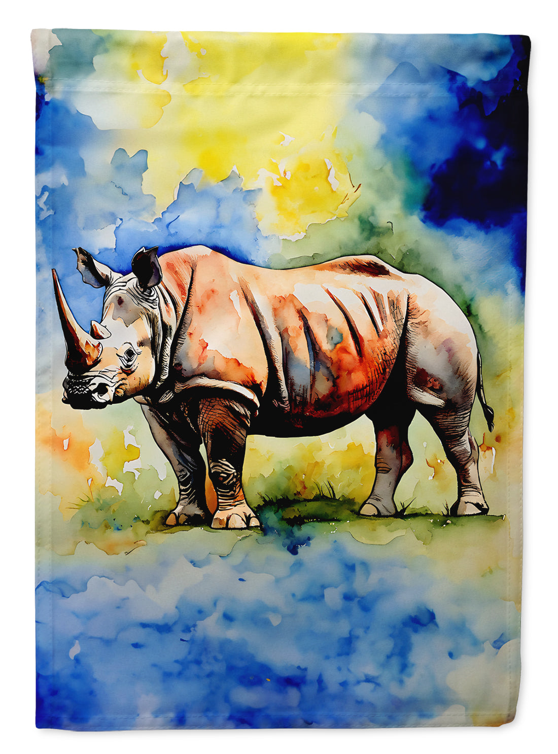 Buy this Rhinoceros Garden Flag