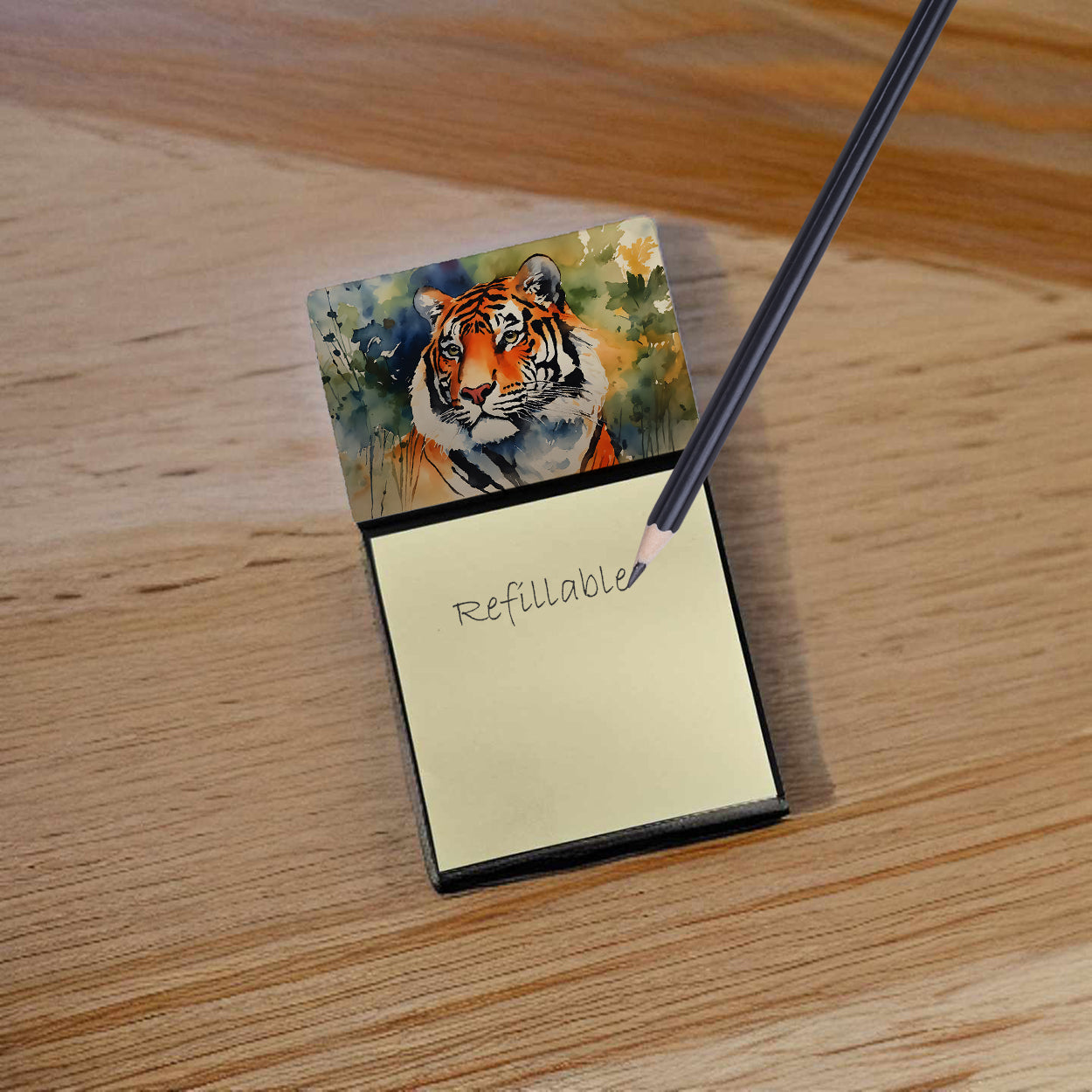 Tiger Sticky Note Holder