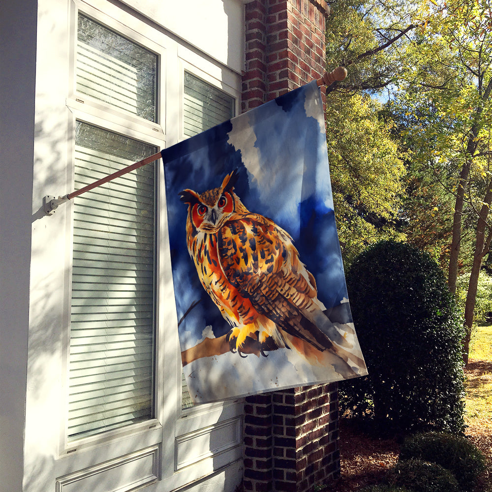 Buy this Eurasian Eagle Owl House Flag