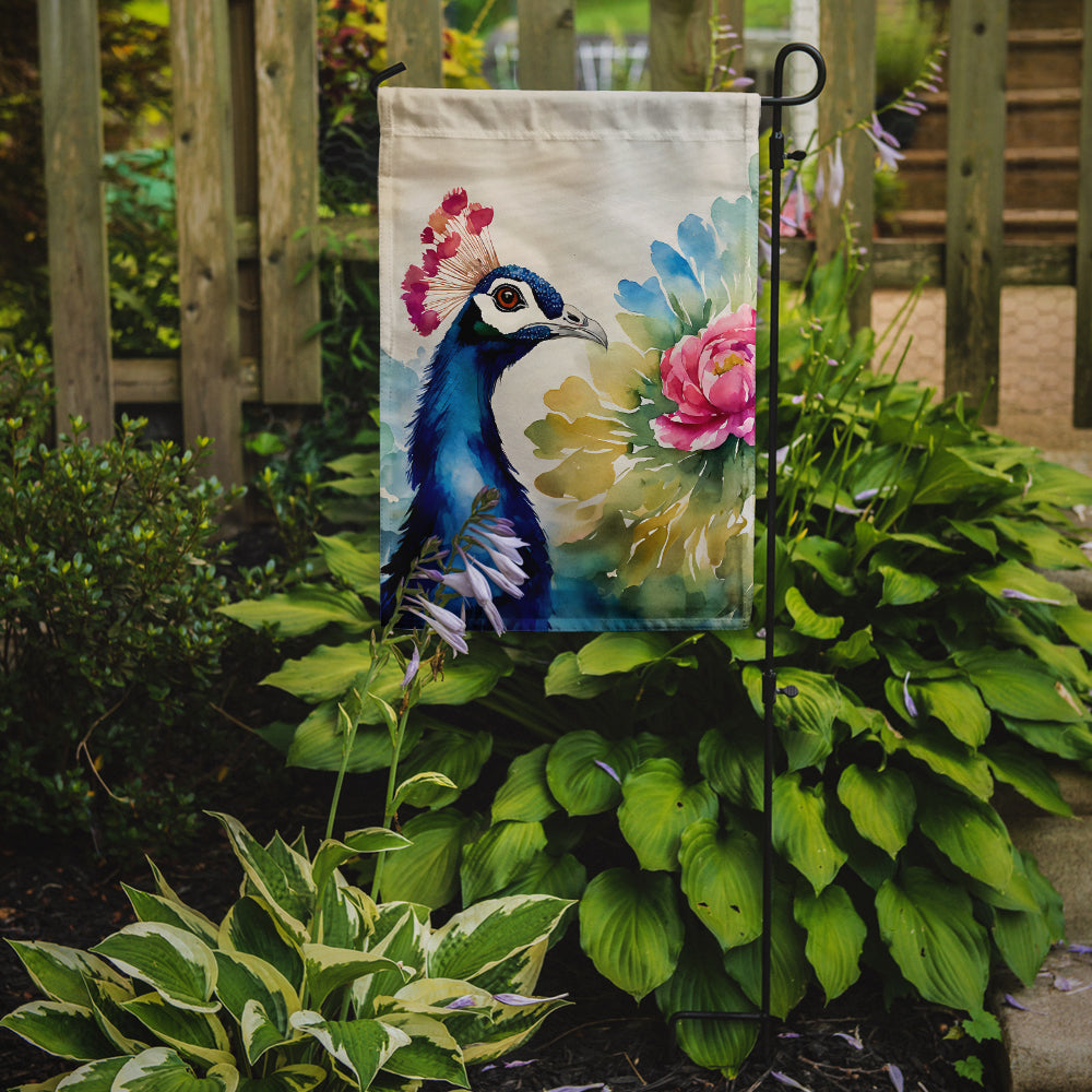 Buy this Peacock Garden Flag