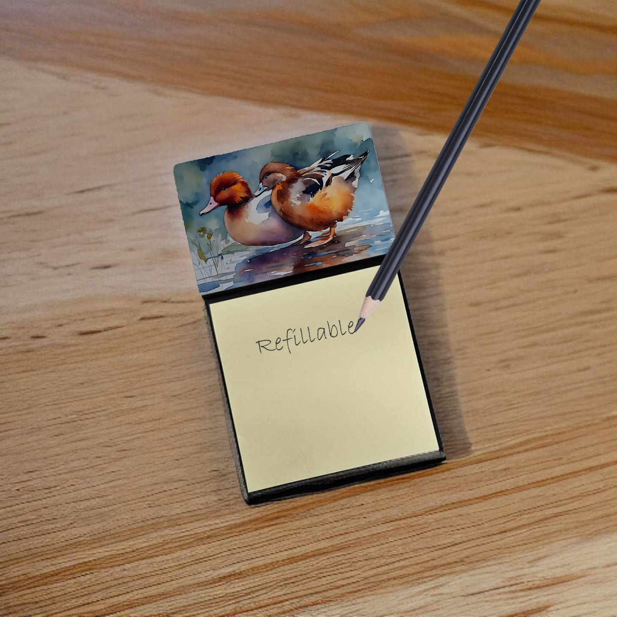 Buy this Redhead Duck Sticky Note Holder