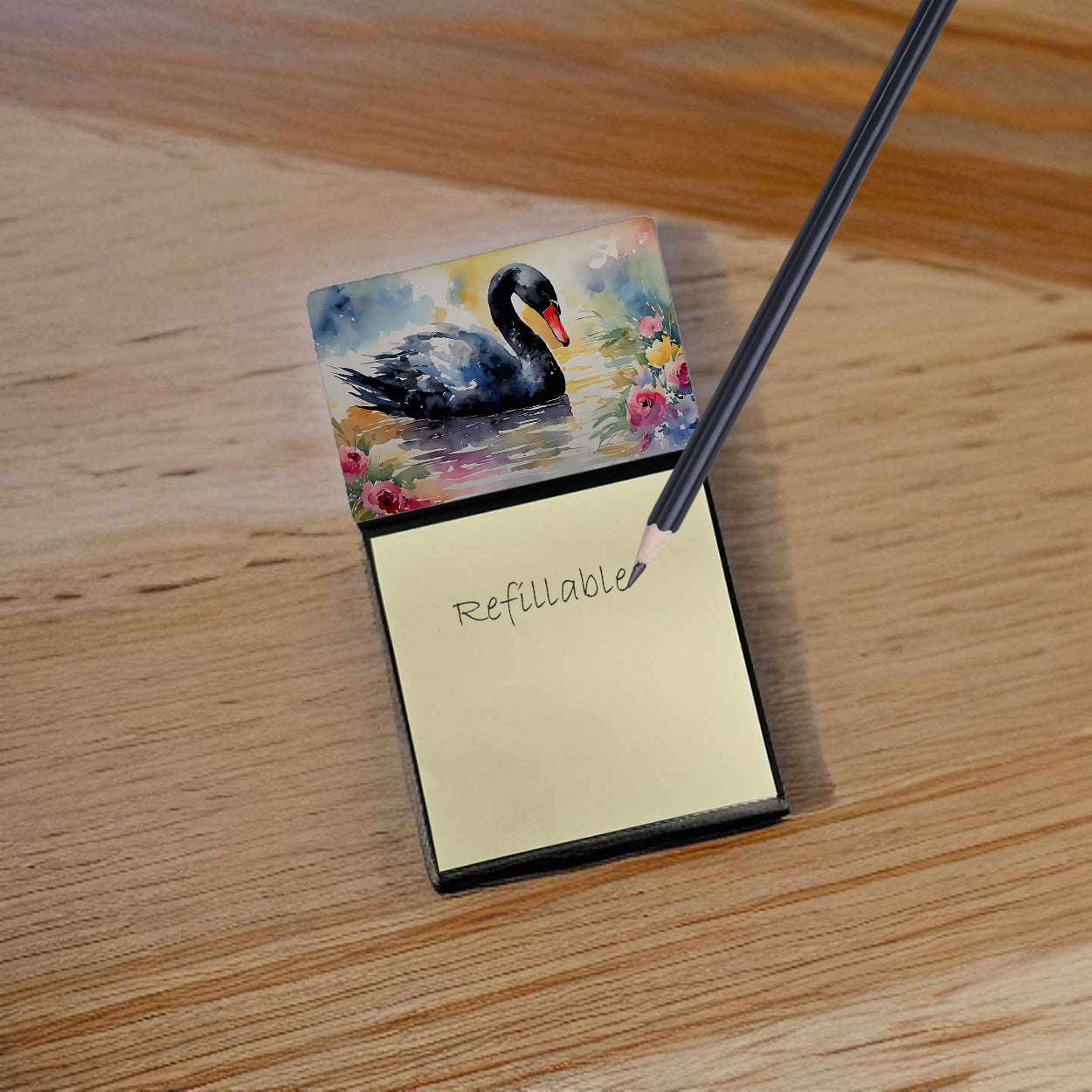 Buy this Black Swan Sticky Note Holder