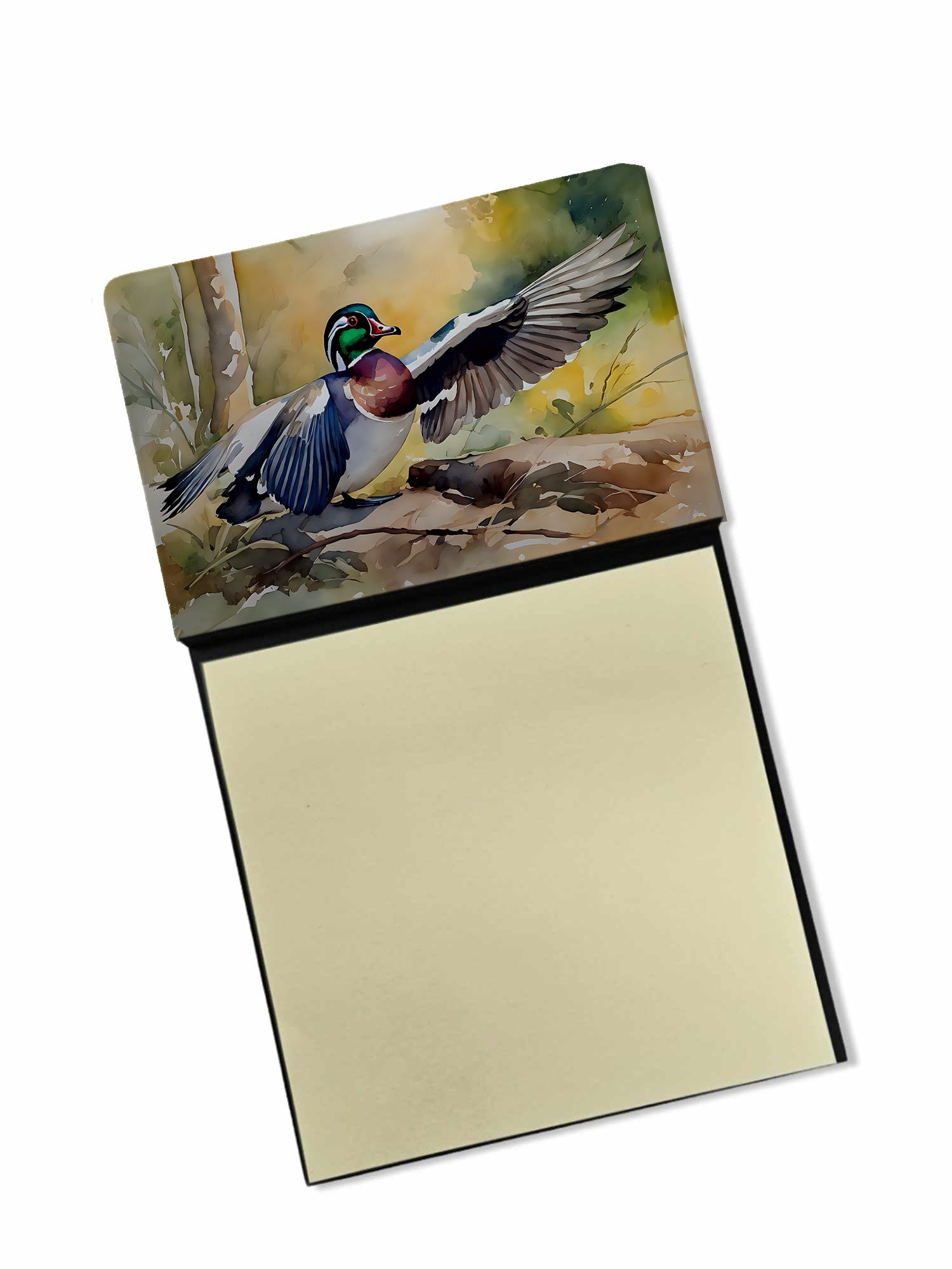 Buy this Wood Duck Sticky Note Holder