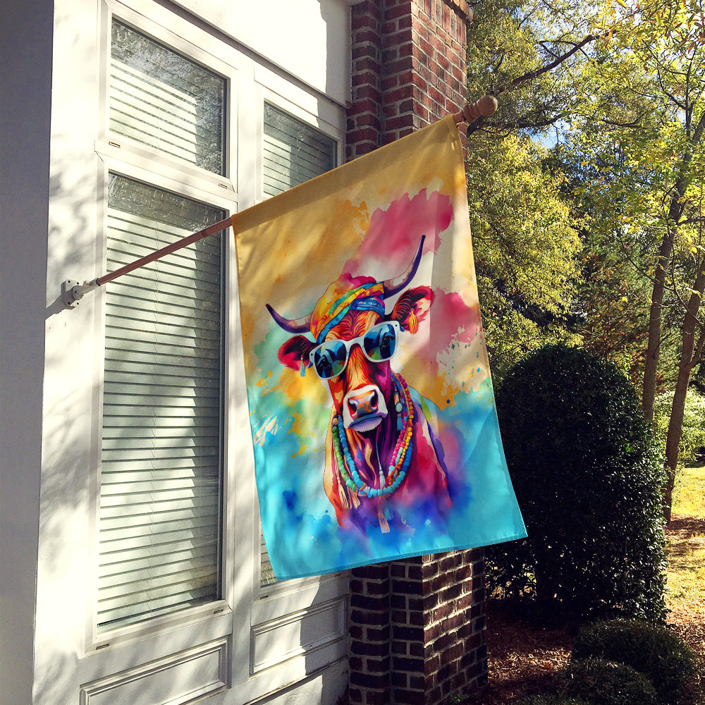 Buy this Hippie Animal Cow House Flag