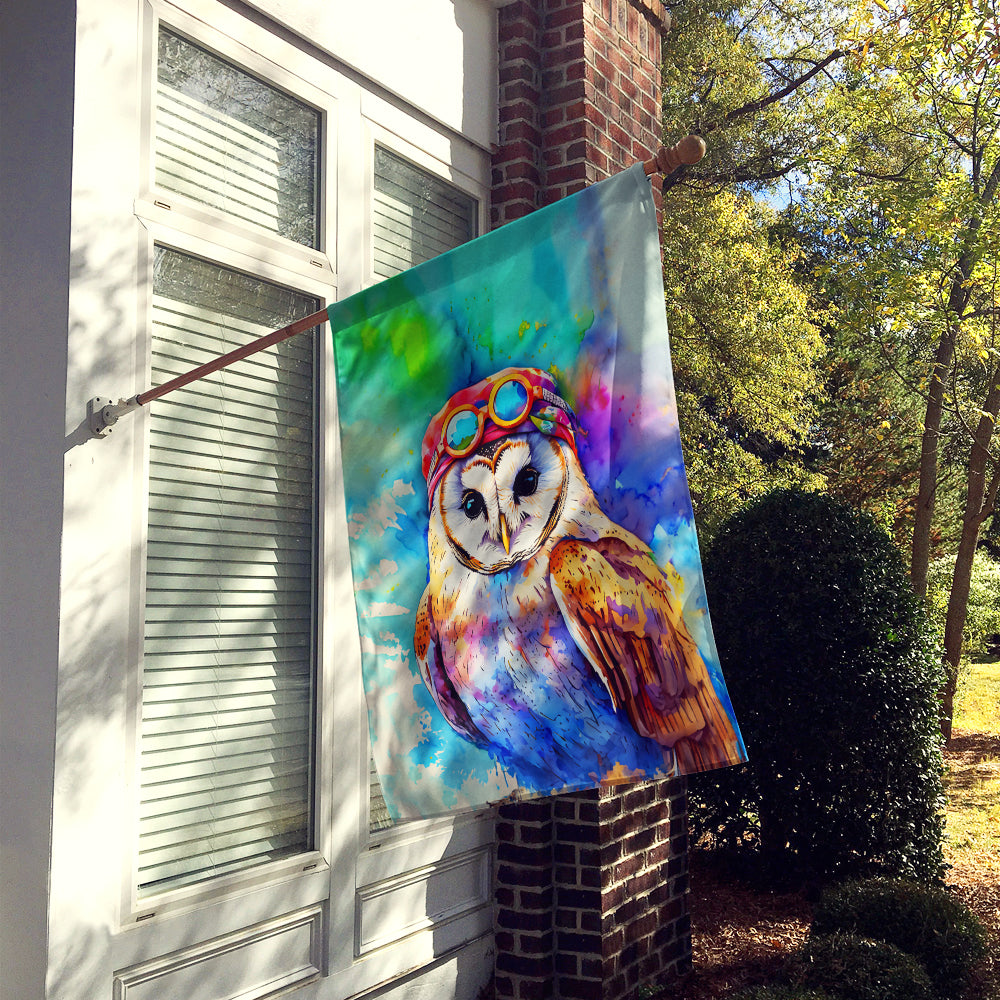 Buy this Hippie Animal Barn Owl House Flag