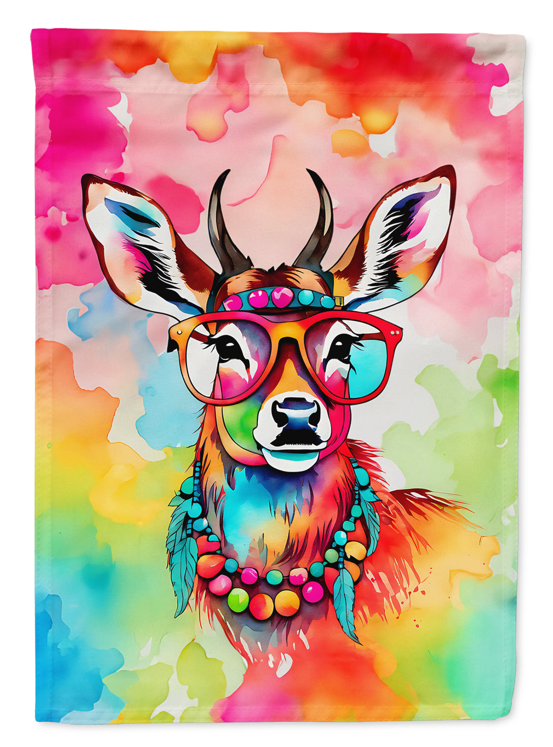 Buy this Hippie Animal Deer Garden Flag