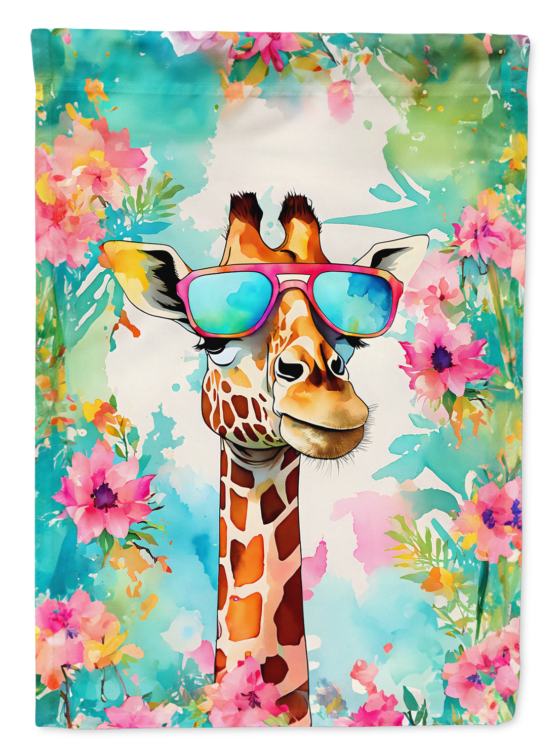 Buy this Hippie Animal Giraffe Garden Flag