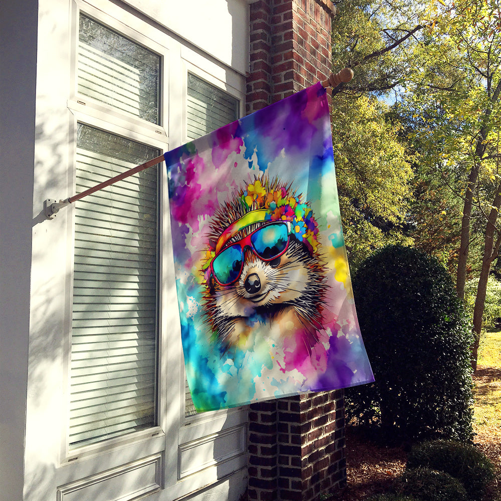Buy this Hippie Animal Hedgehog House Flag