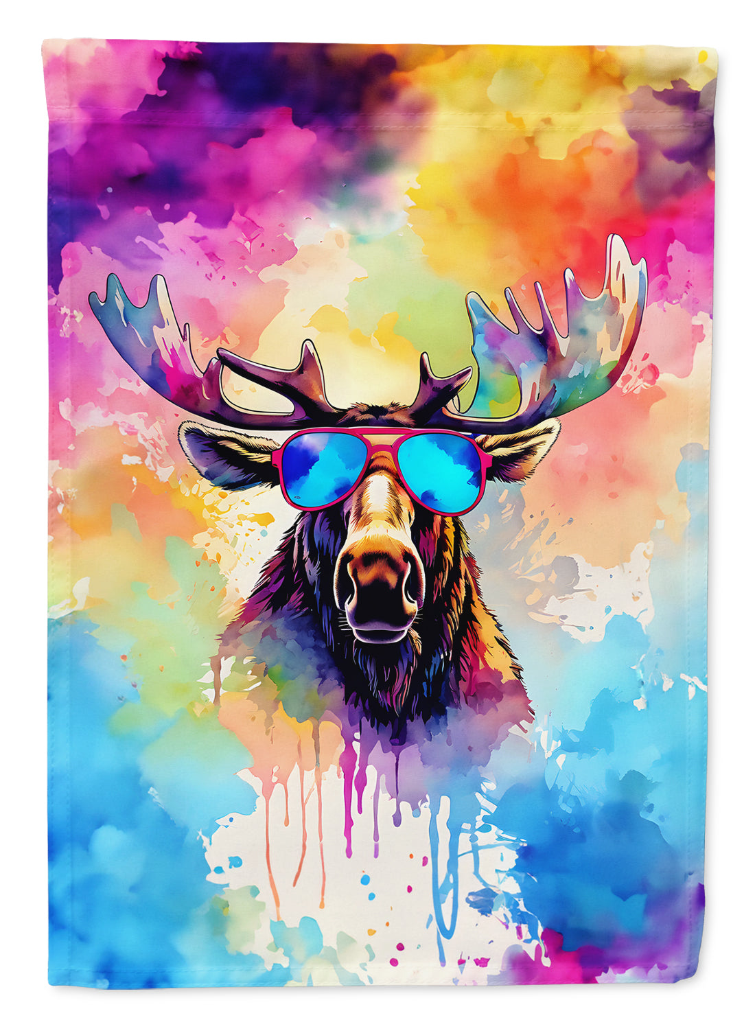 Buy this Hippie Animal Moose House Flag