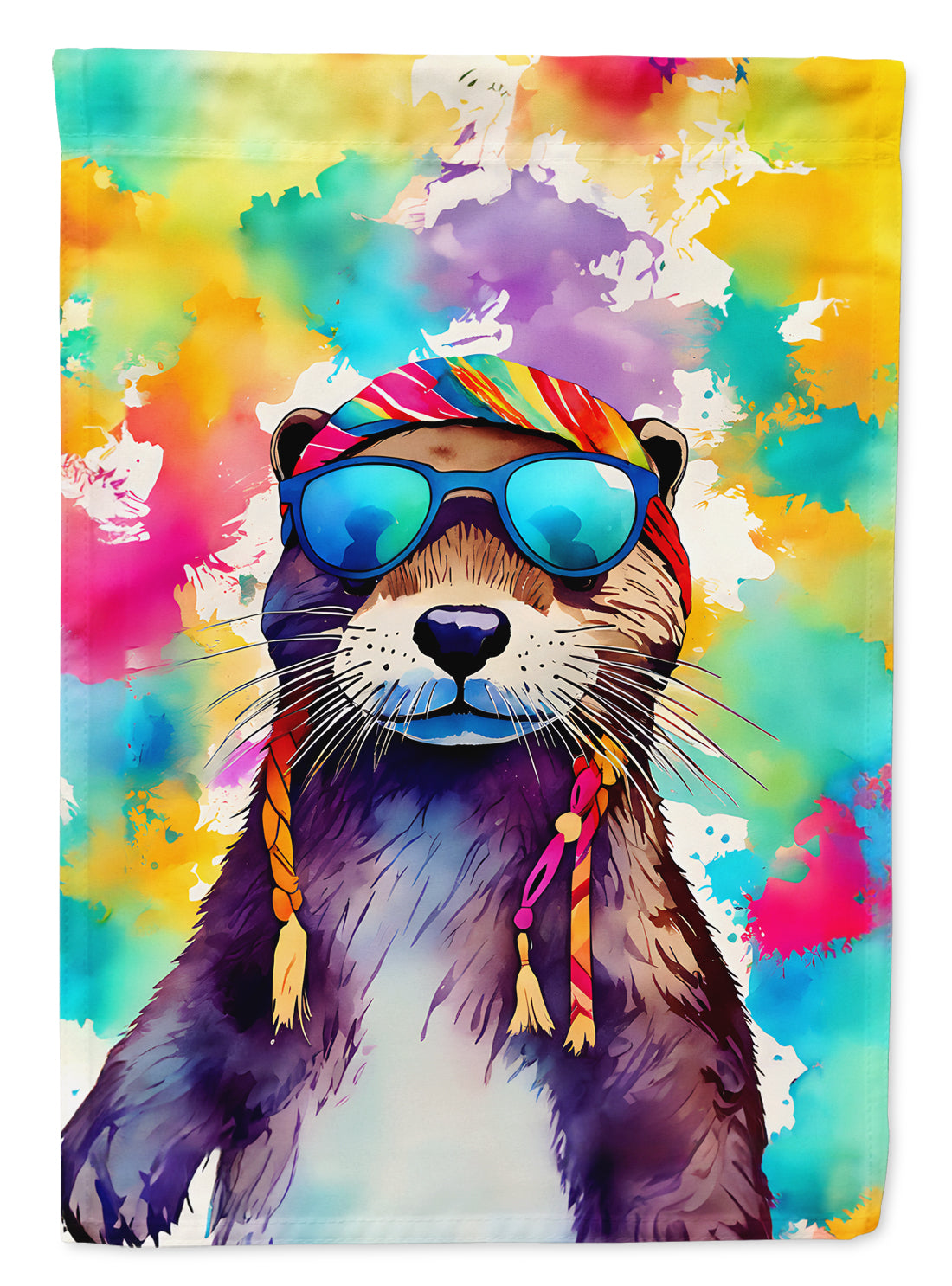 Buy this Hippie Animal Otter Garden Flag