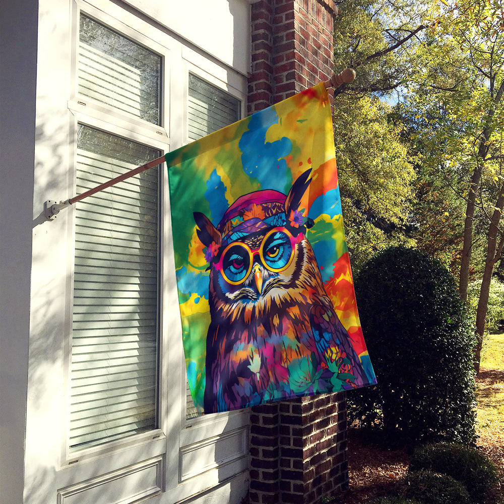 Hippie Animal Owl House Flag