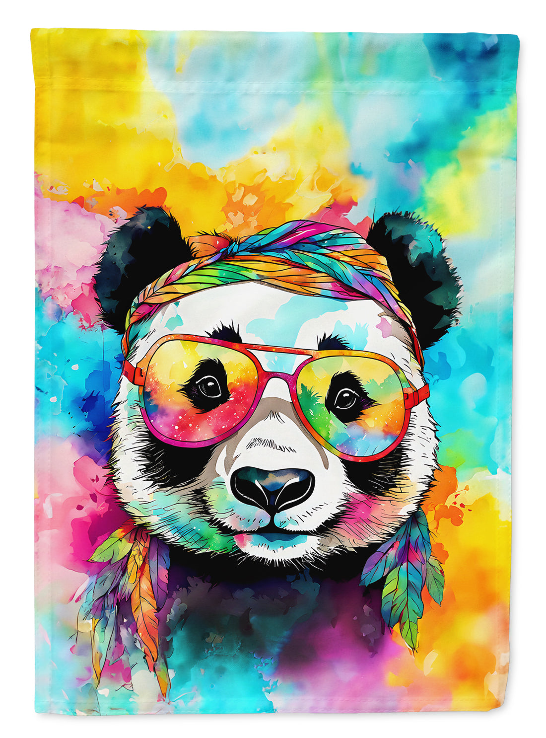 Buy this Hippie Animal Panda Garden Flag