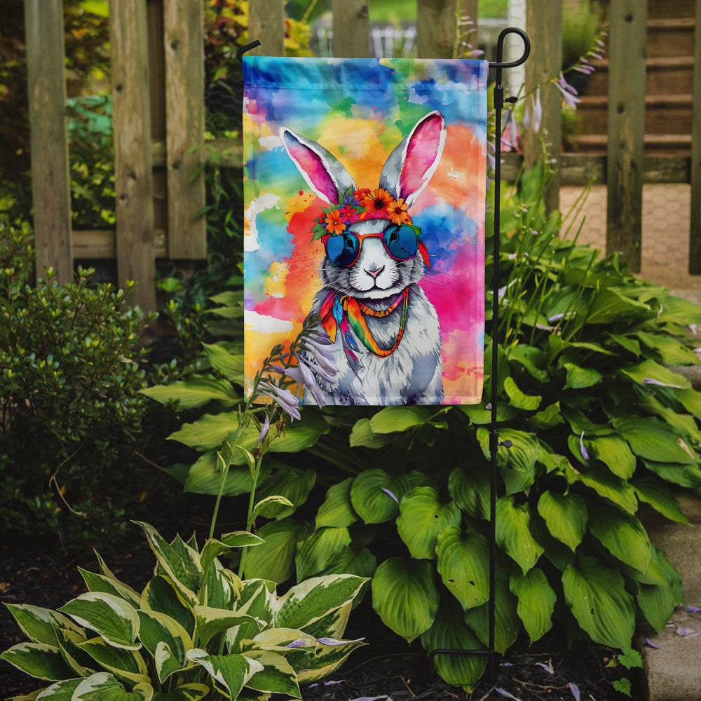 Buy this Hippie Animal Rabbit Garden Flag