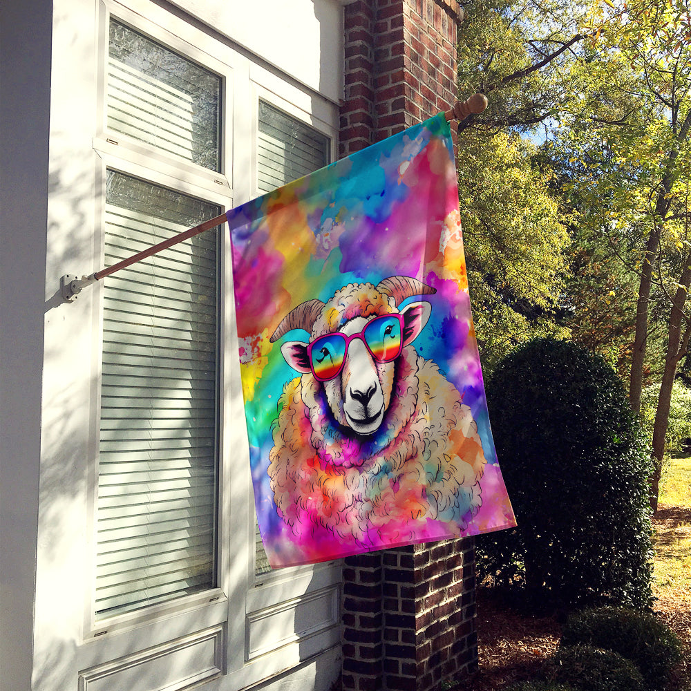 Hippie Animal Sheep House Flag