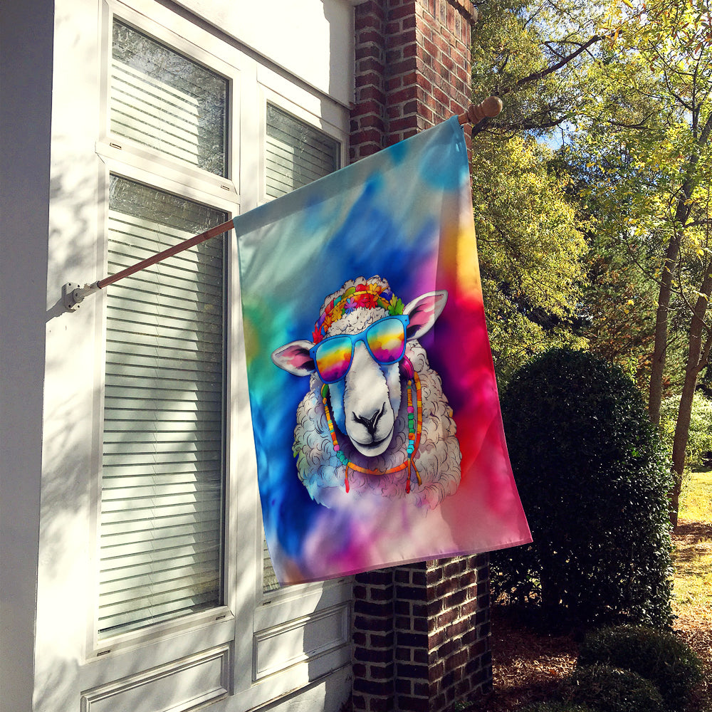 Hippie Animal Sheep House Flag