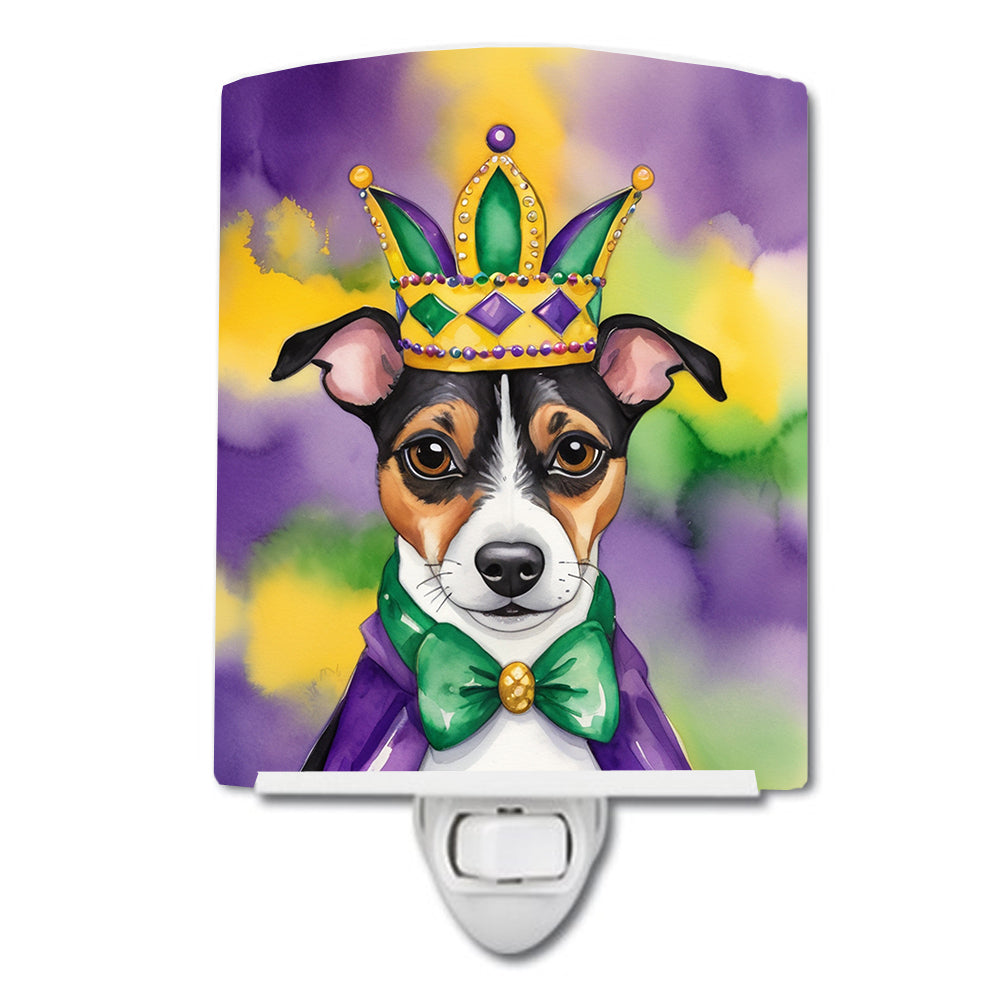 Buy this Jack Russell Terrier King of Mardi Gras Ceramic Night Light
