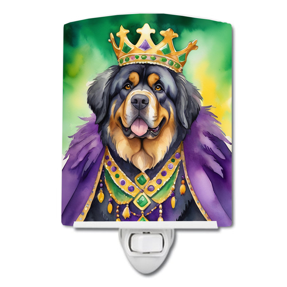 Buy this Tibetan Mastiff King of Mardi Gras Ceramic Night Light