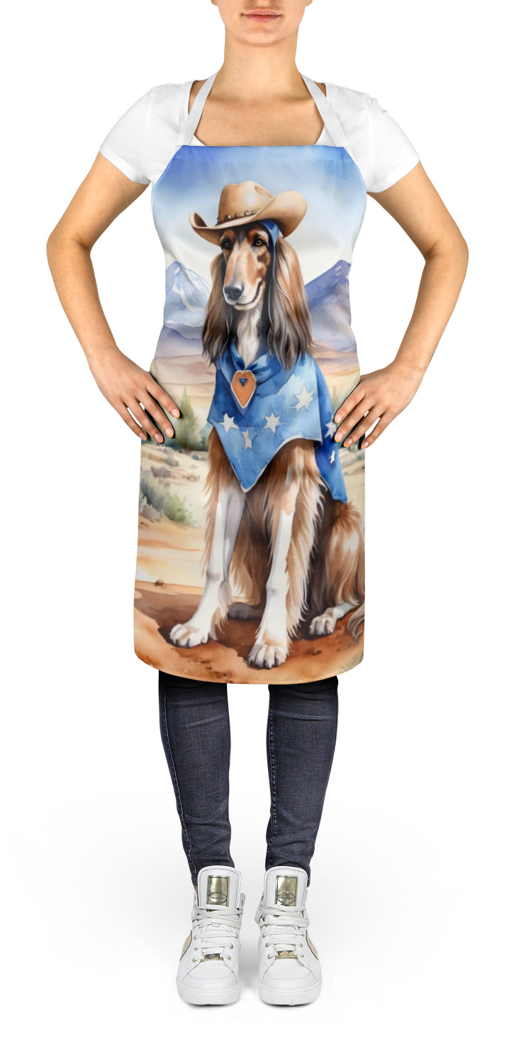 Buy this Afghan Hound Cowboy Welcome  Apron