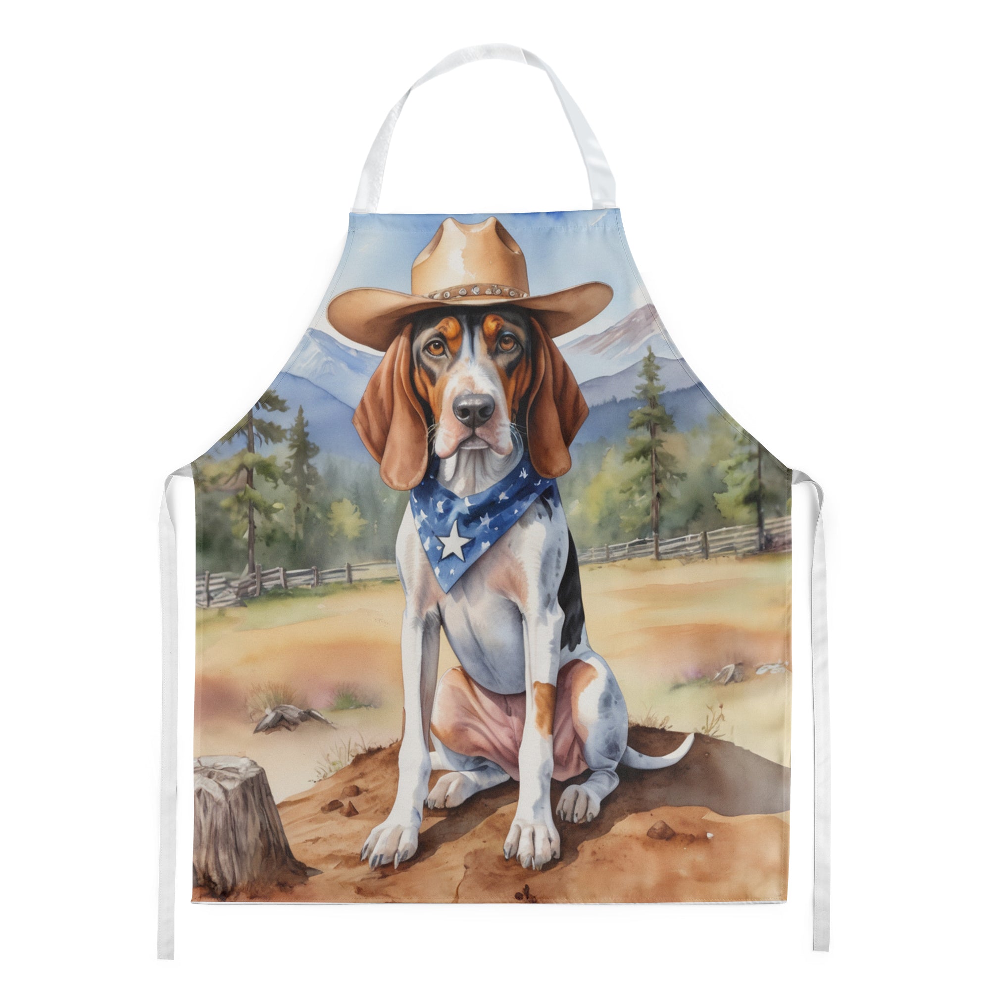 Buy this American English Coonhound Cowboy Welcome Apron