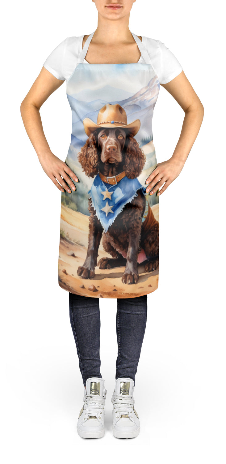 Buy this American Water Spaniel Cowboy Welcome Apron