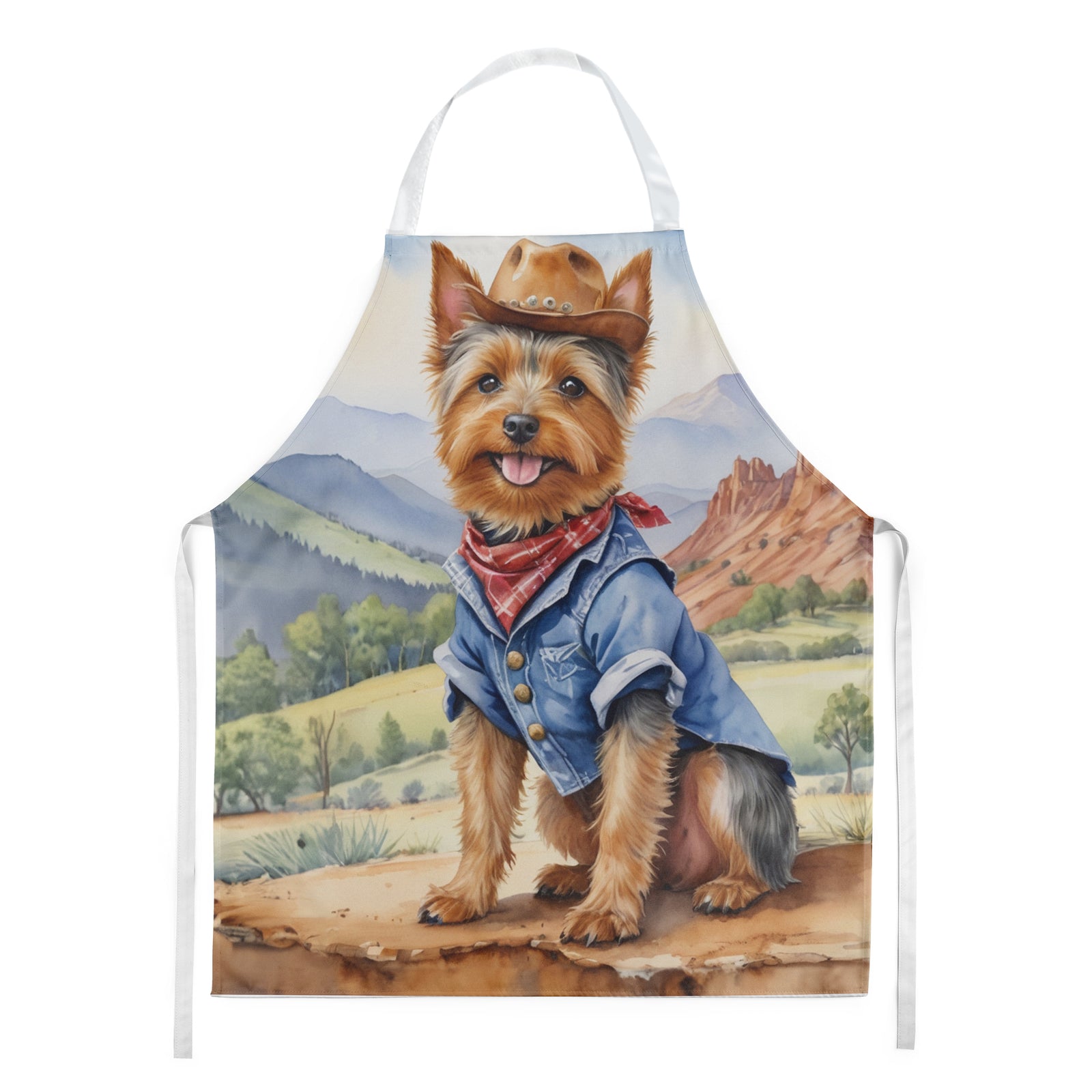 Buy this Australian Terrier Cowboy Welcome Apron