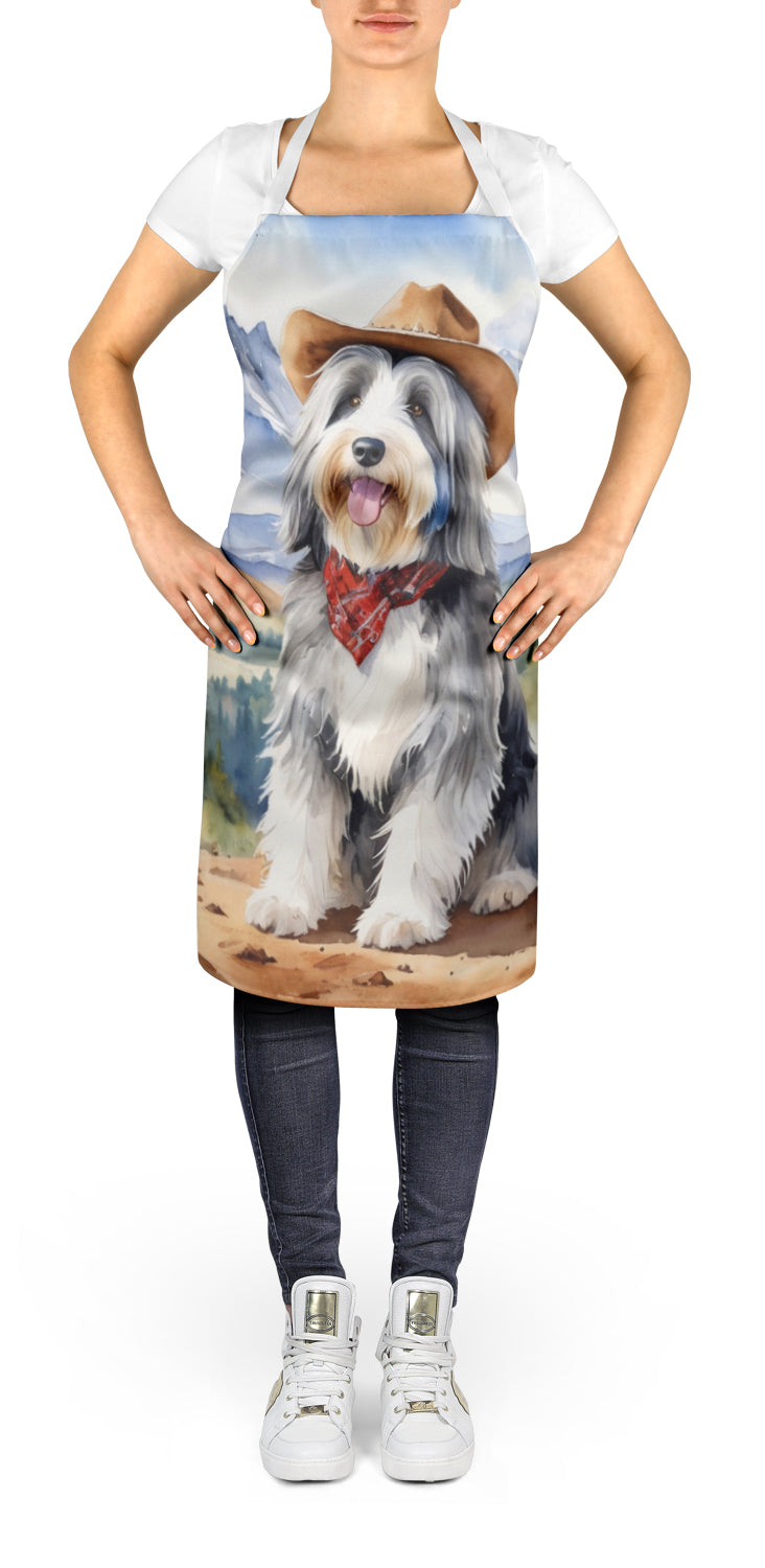 Buy this Bearded Collie Cowboy Welcome Apron